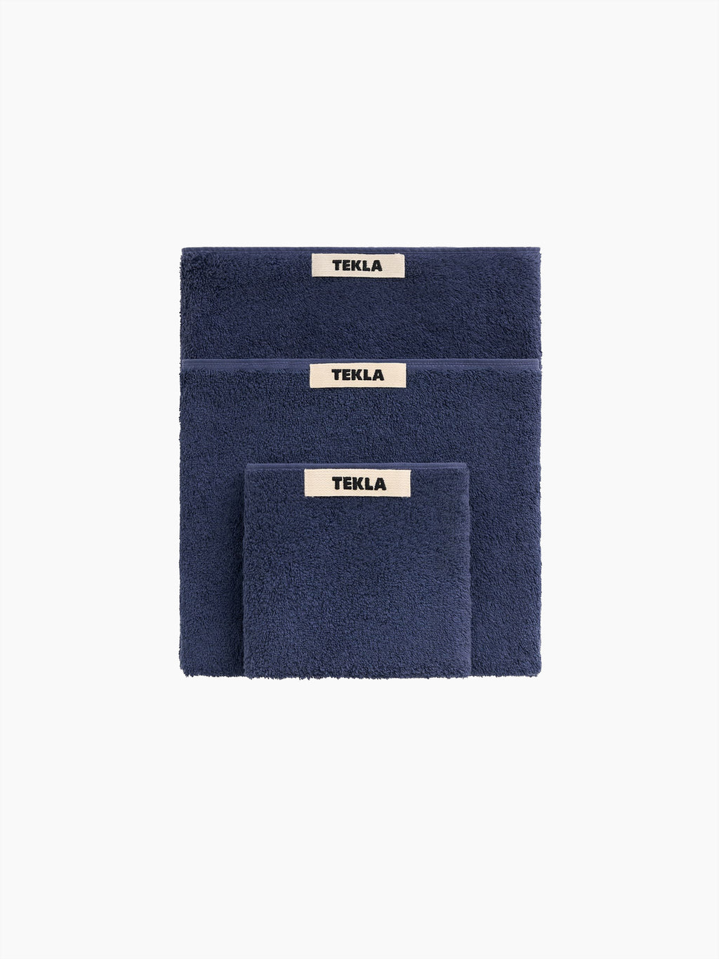 Organic Cotton Towels & Bath Mat | Navy