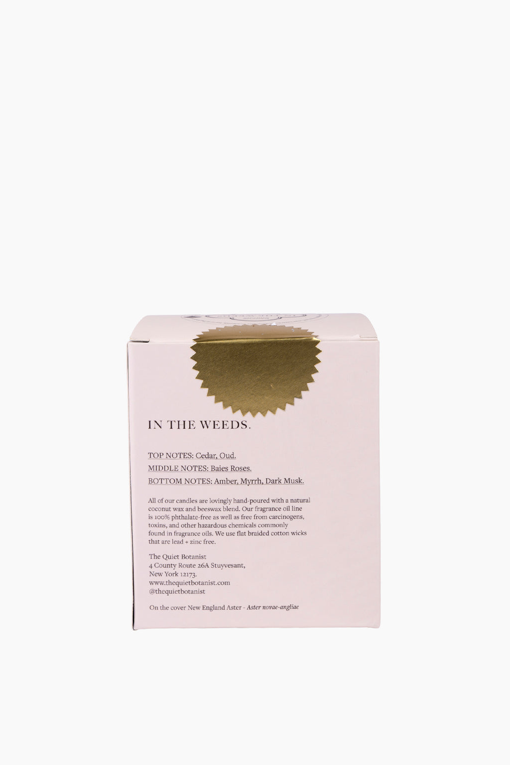 In the Weeds Candle