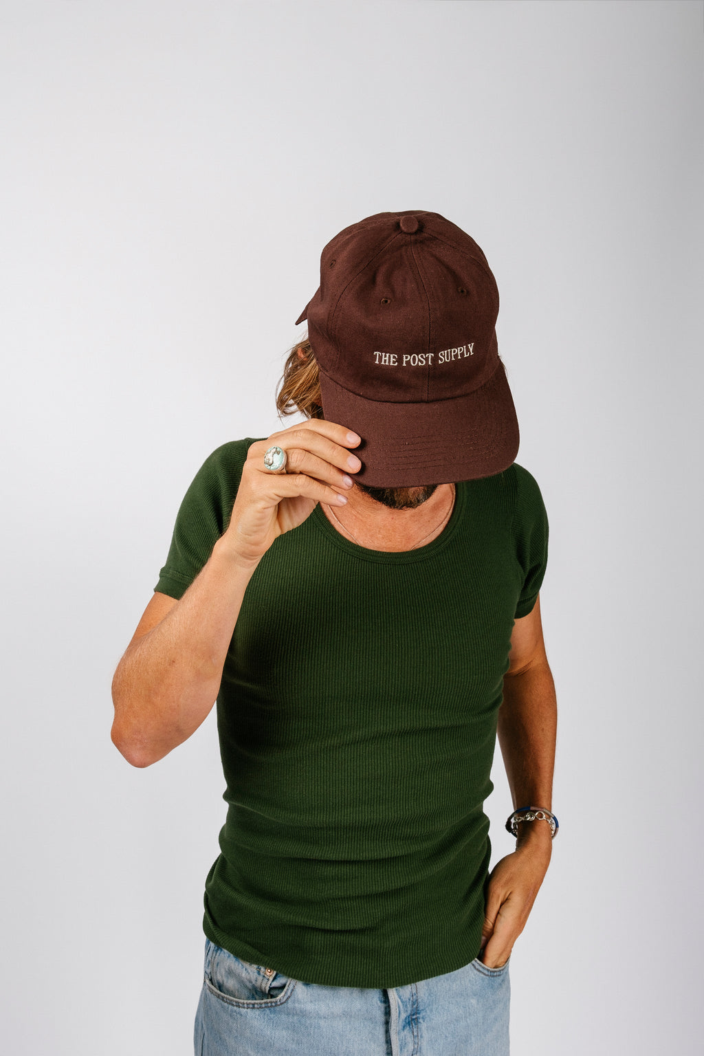 The Post Supply Dad Cap | Chocolate