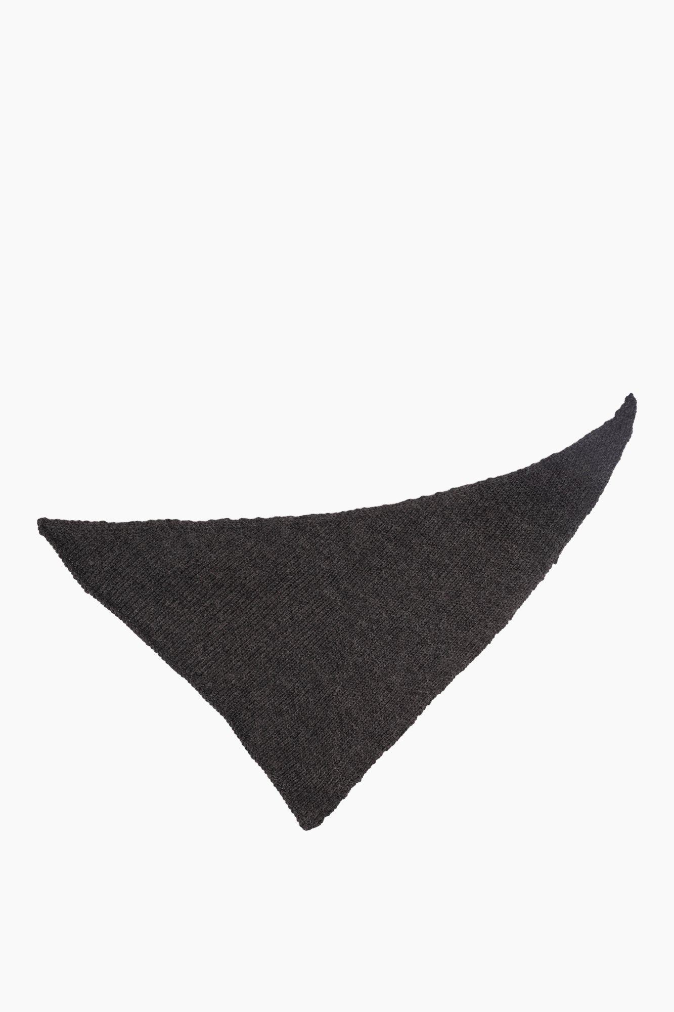 Baby Alpaca Asymmetrical Triangle Bandana