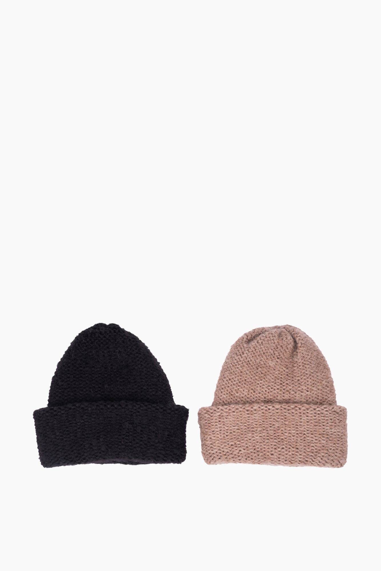 Baby Alpaca Mix Purl Stitch Beanie
