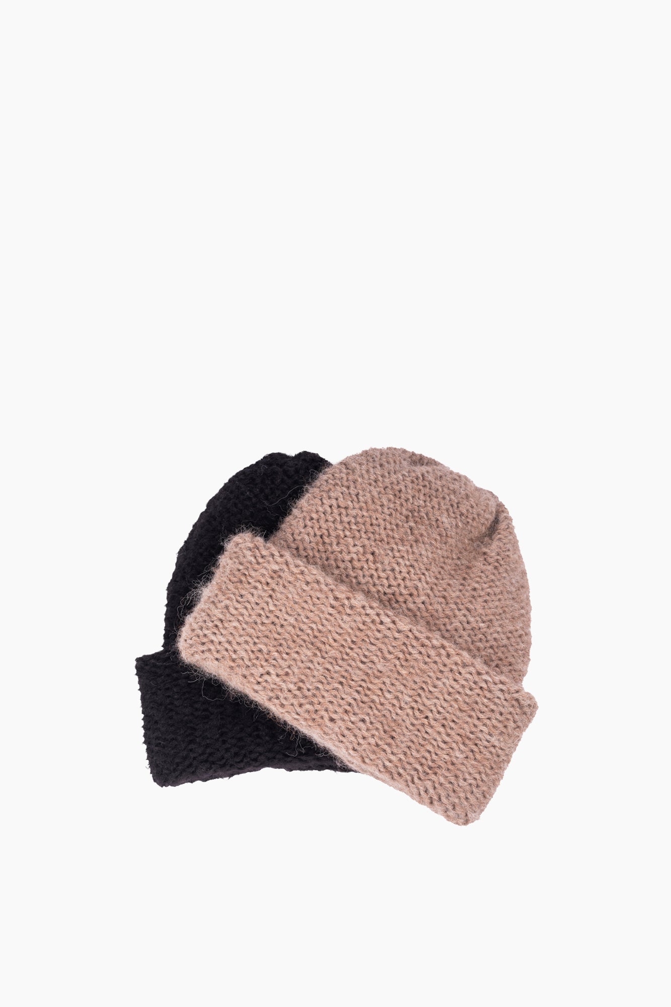 Baby Alpaca Mix Purl Stitch Beanie