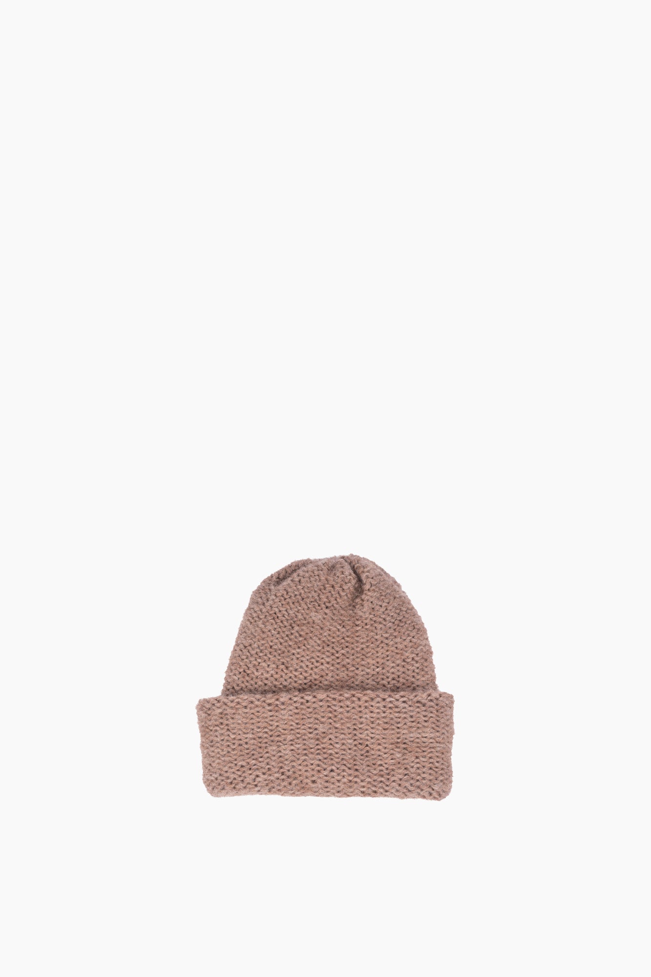 Baby Alpaca Mix Purl Stitch Beanie