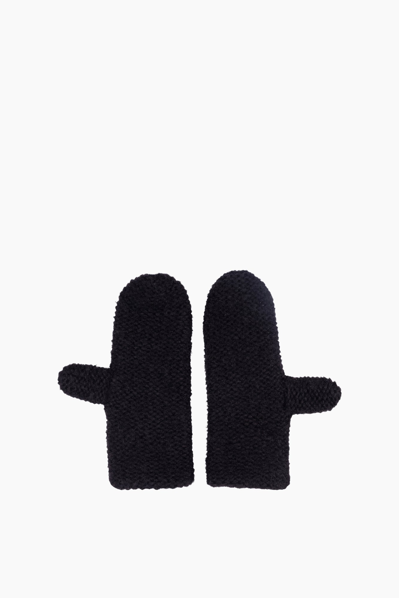 Baby Alpaca Mix Purl Stitch Mittens