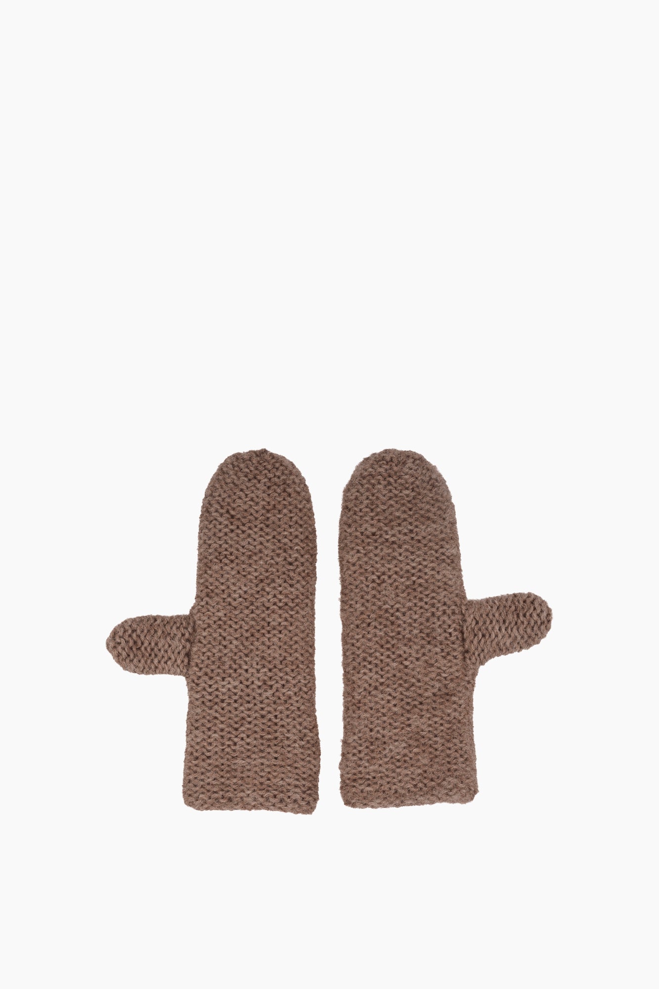 Baby Alpaca Mix Purl Stitch Mittens
