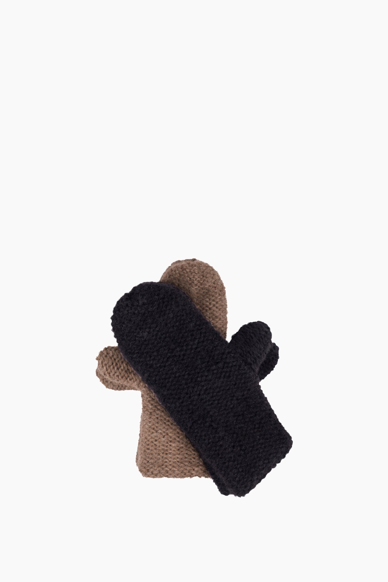 Baby Alpaca Mix Purl Stitch Mittens