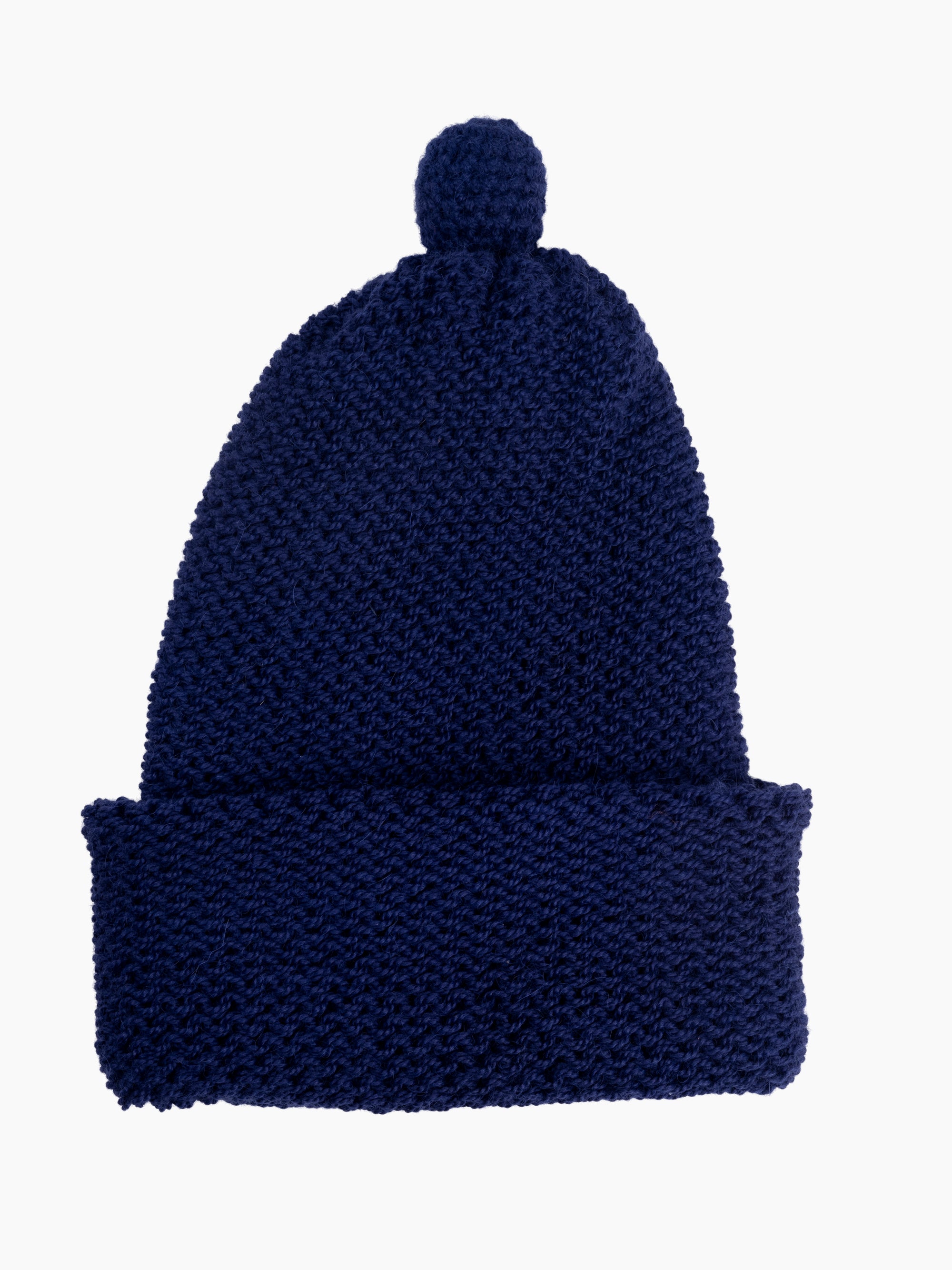 Baby Alpaca Pearl Stitch Beanie | 3 Colors
