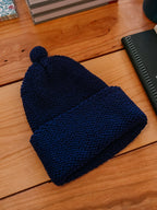 Baby Alpaca Pearl Stitch Beanie | 3 Colors