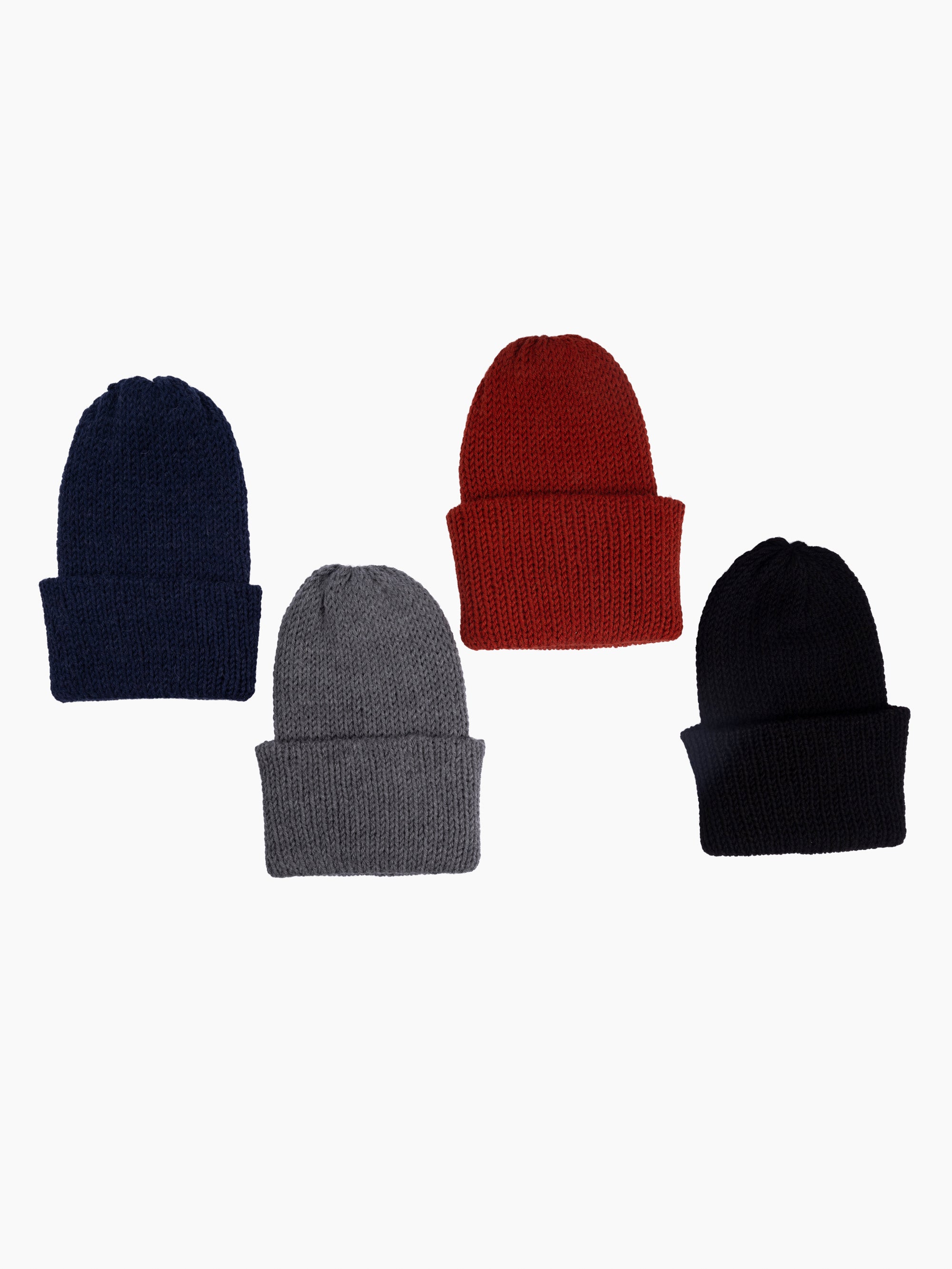 Baby Alpaca Simple Beanie | 4 Colors