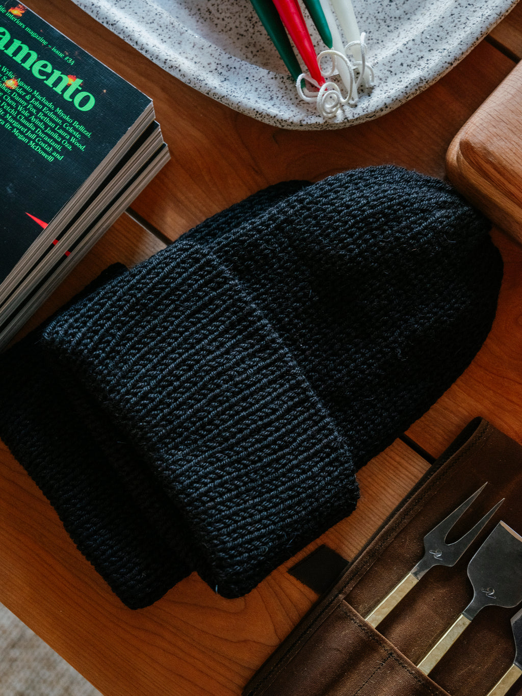 Baby Alpaca Simple Beanie | 4 Colors