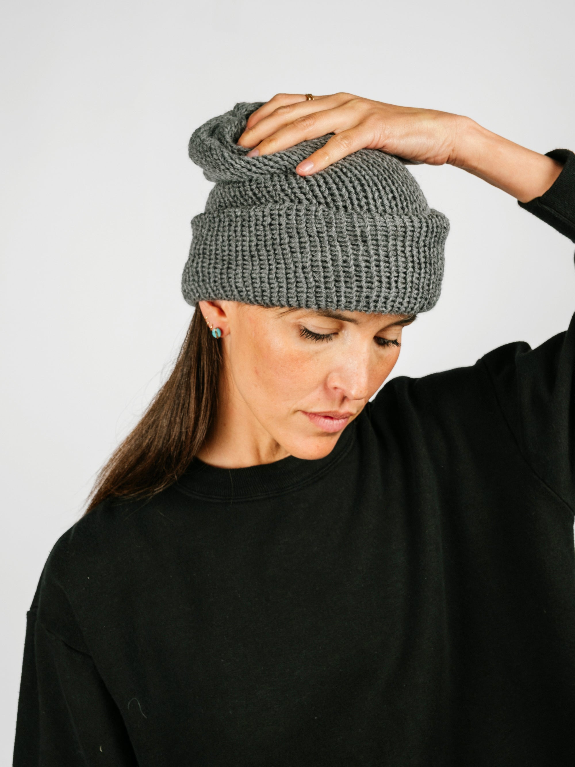 Baby Alpaca Simple Beanie | 4 Colors