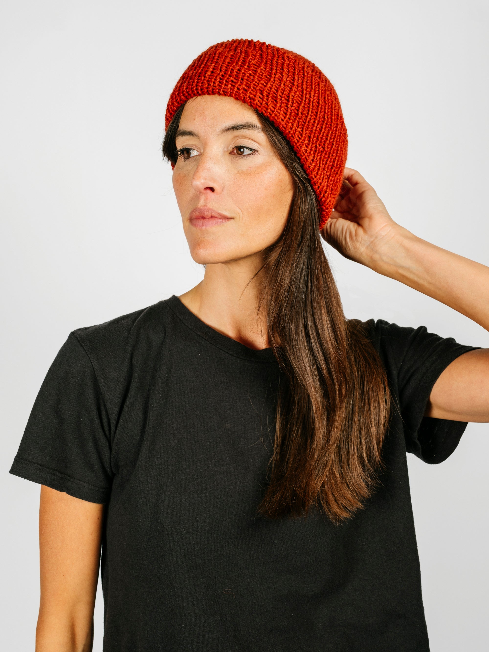 Baby Alpaca Simple Beanie | 4 Colors