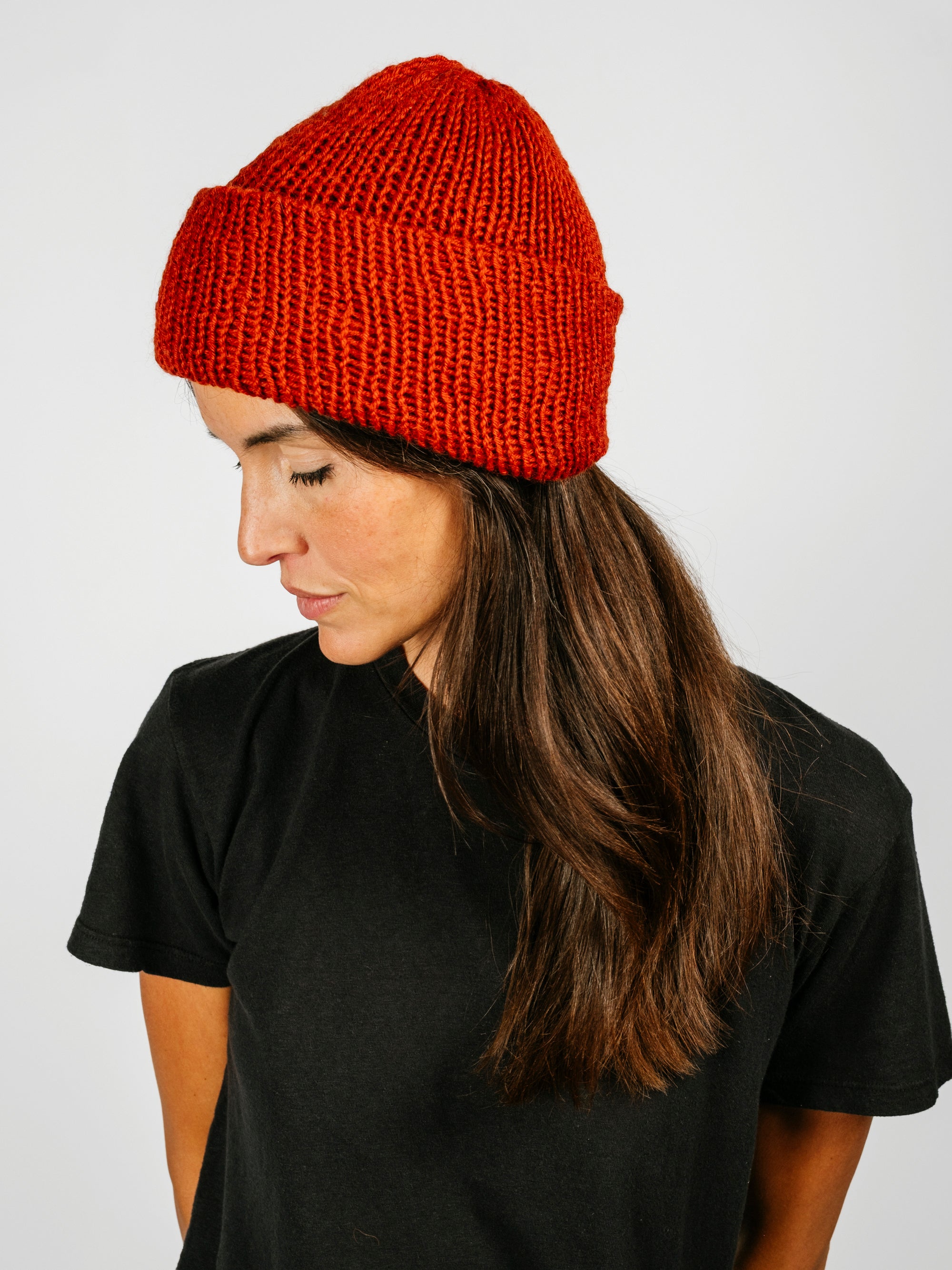 Baby Alpaca Simple Beanie | 4 Colors