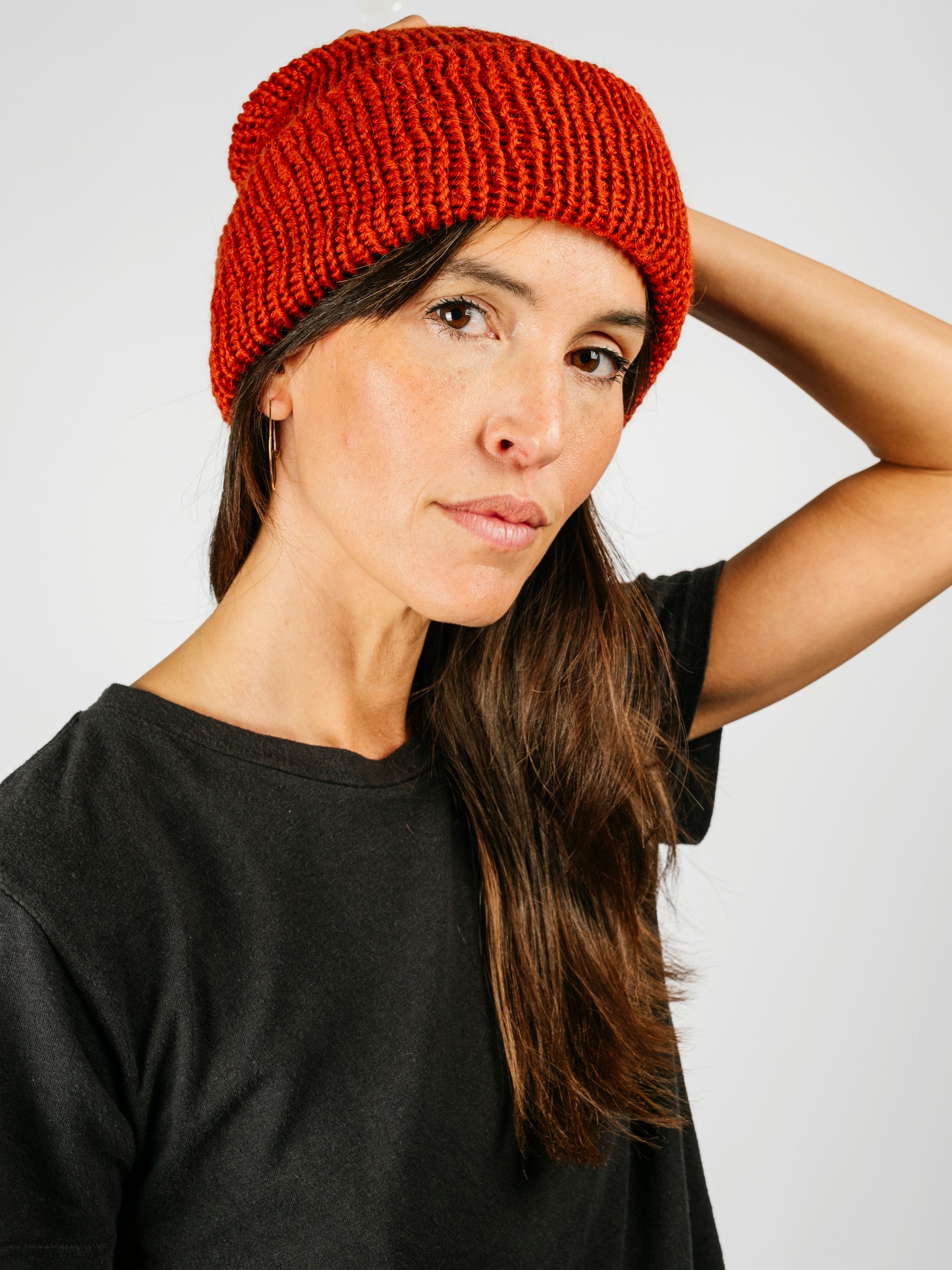 Baby Alpaca Simple Beanie | 4 Colors