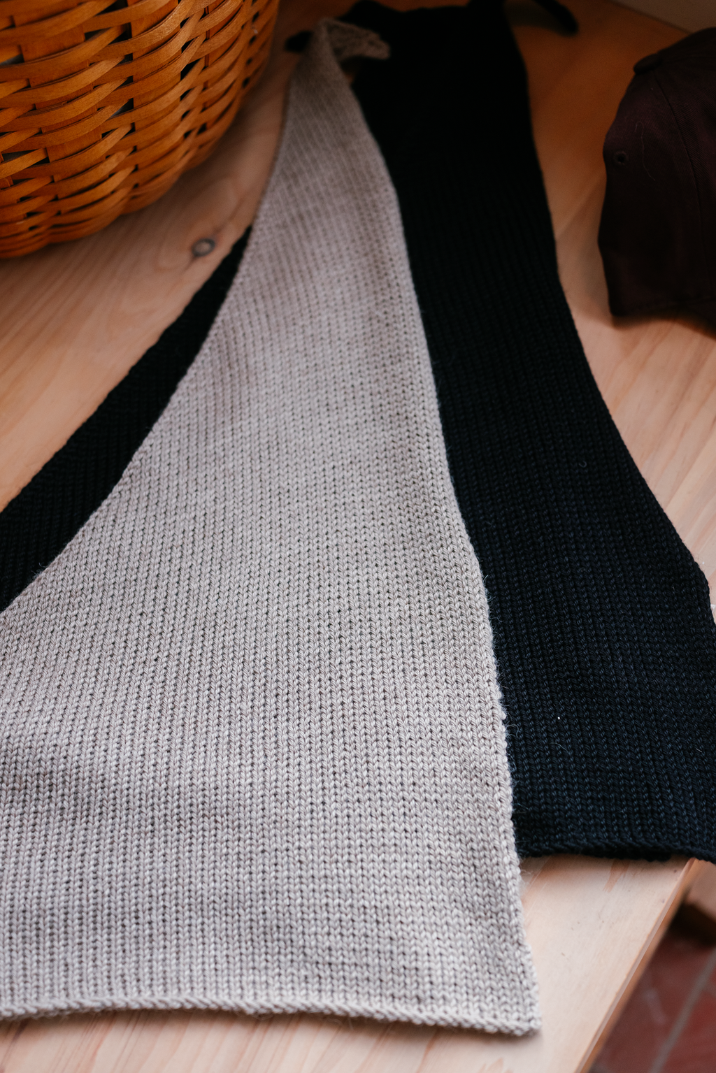 Baby Alpaca Asymmetrical Triangle Bandana