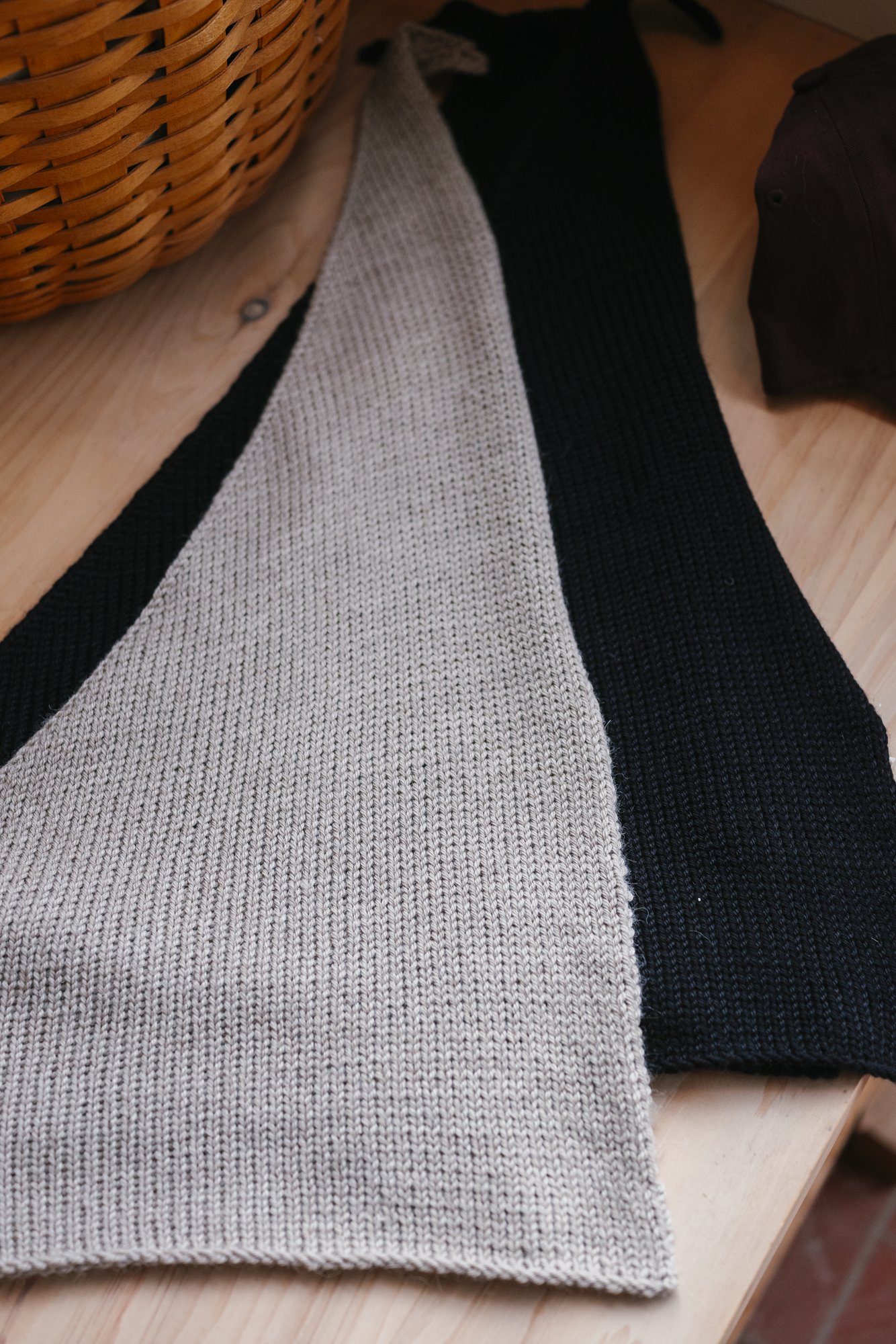 Baby Alpaca Asymmetrical Triangle Bandana