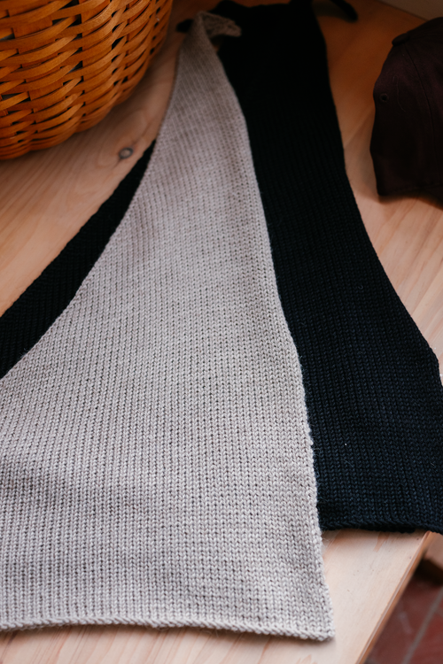 Baby Alpaca Asymmetrical Triangle Bandana