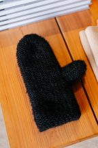 Baby Alpaca Mix Purl Stitch Mittens