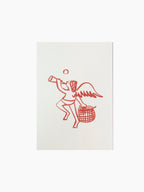 Cherub with Basket Card