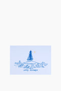 Happy Holidays Island Card