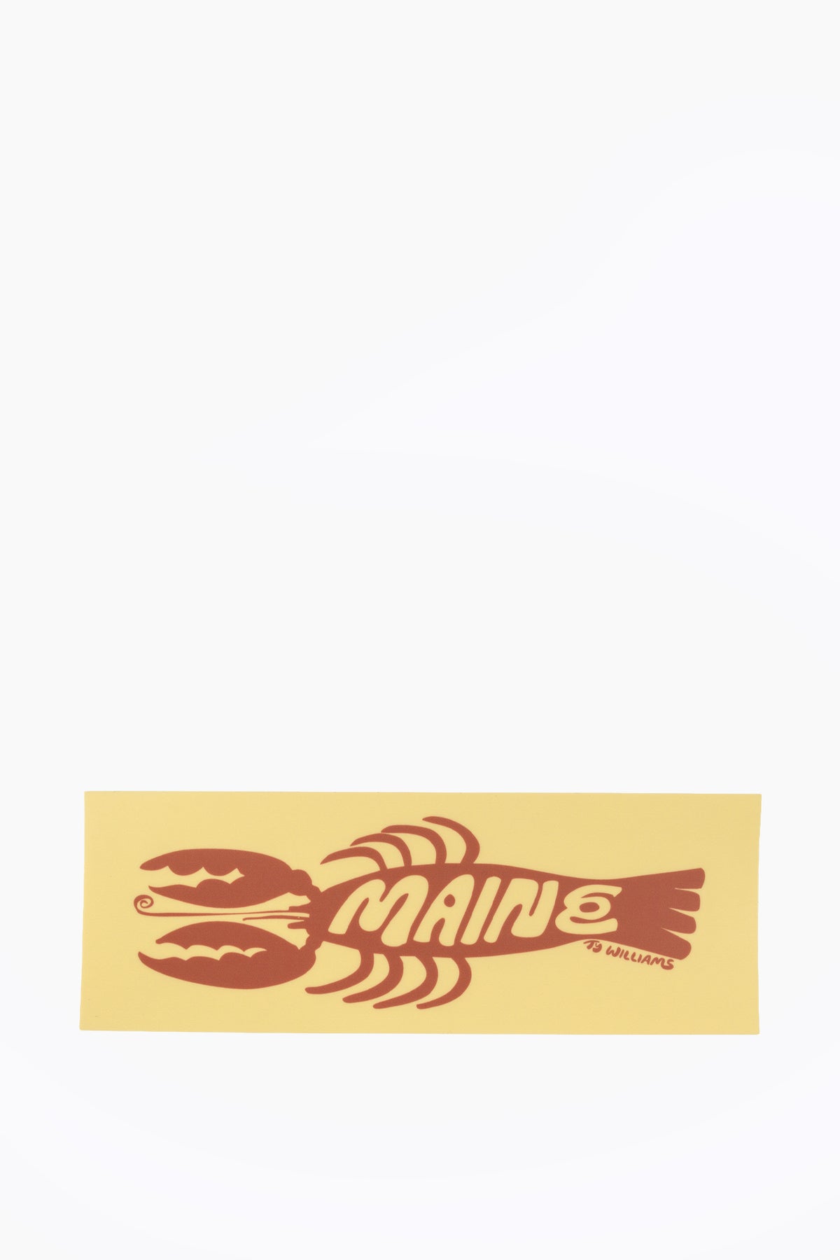 Maine Lobster Sticker