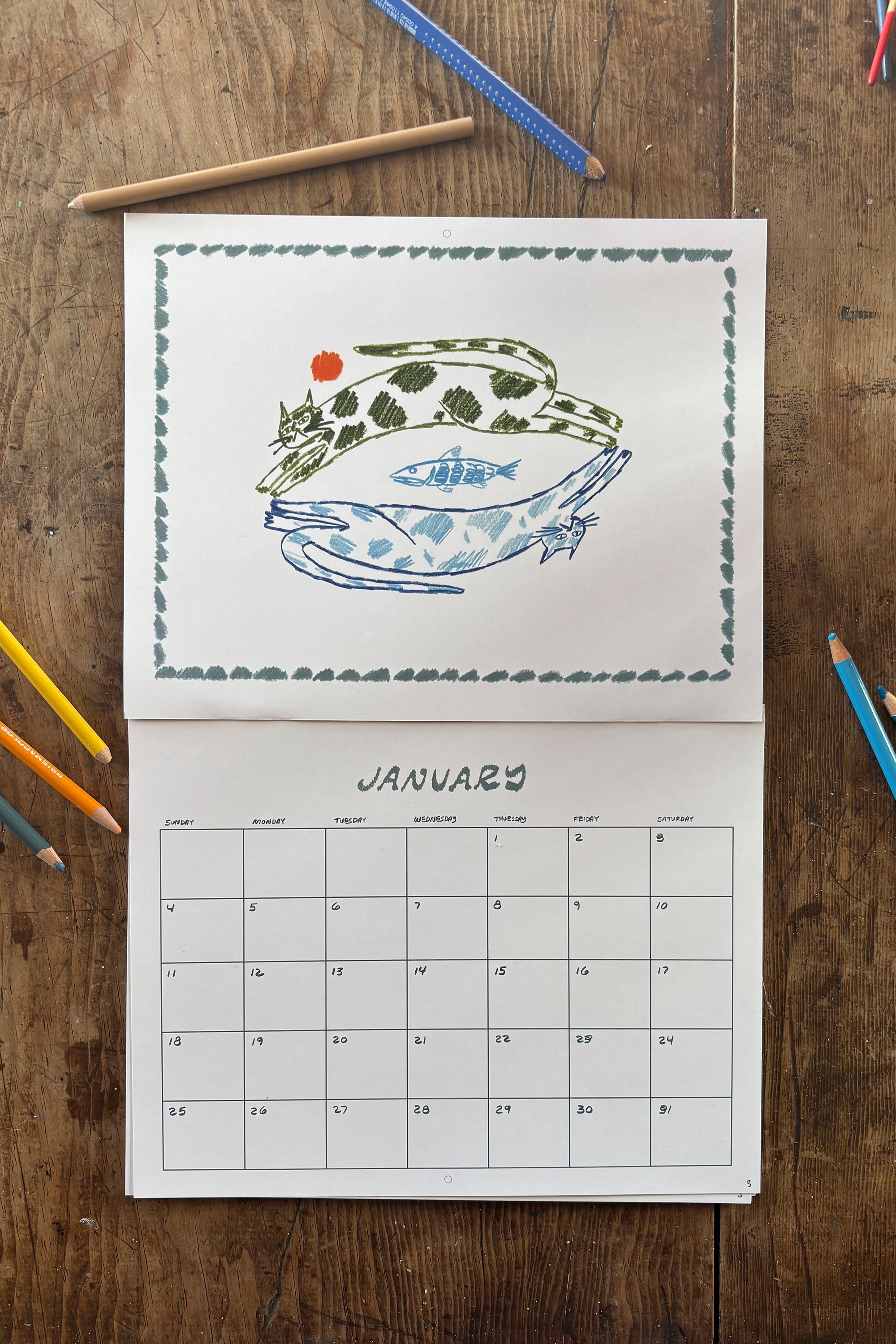 2026 Ty Williams Calendar