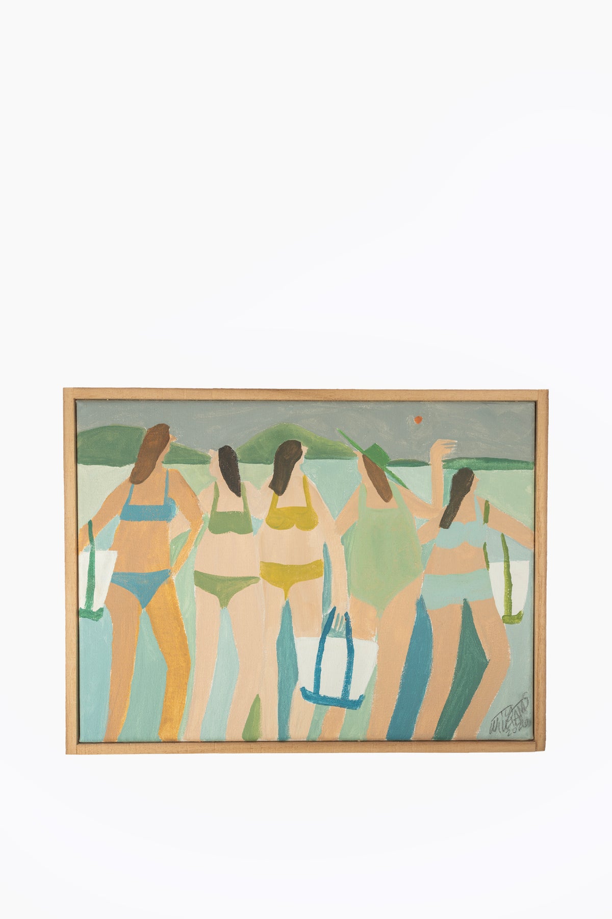 Damariscotta Drama Painting