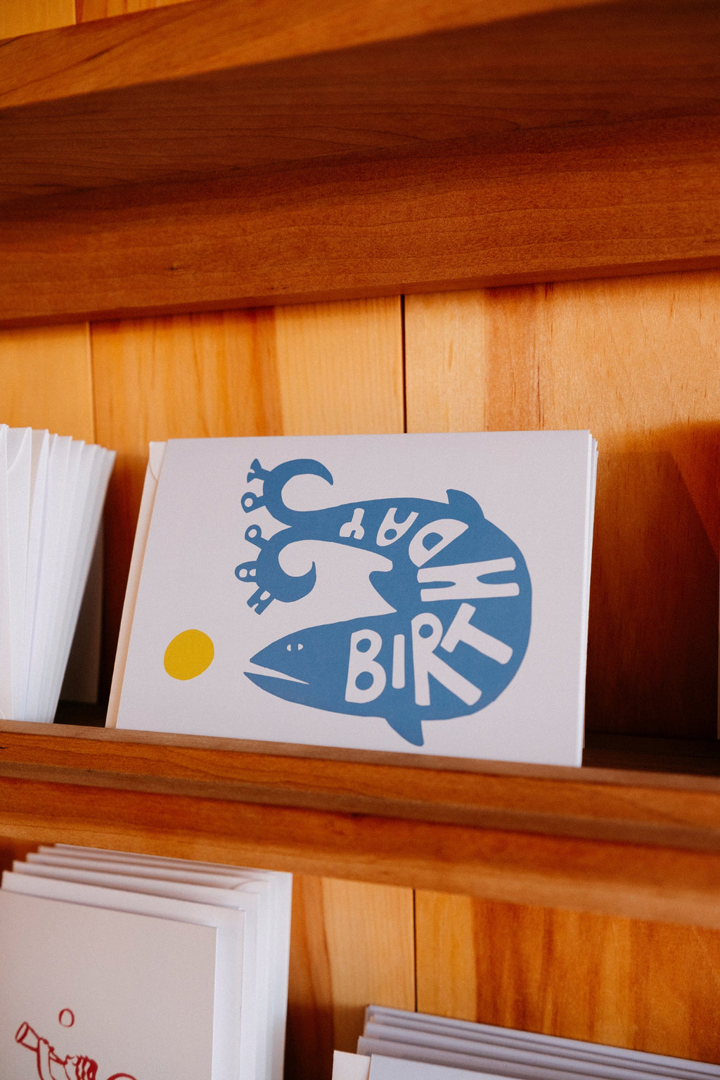 Happy Birthday Fish Card