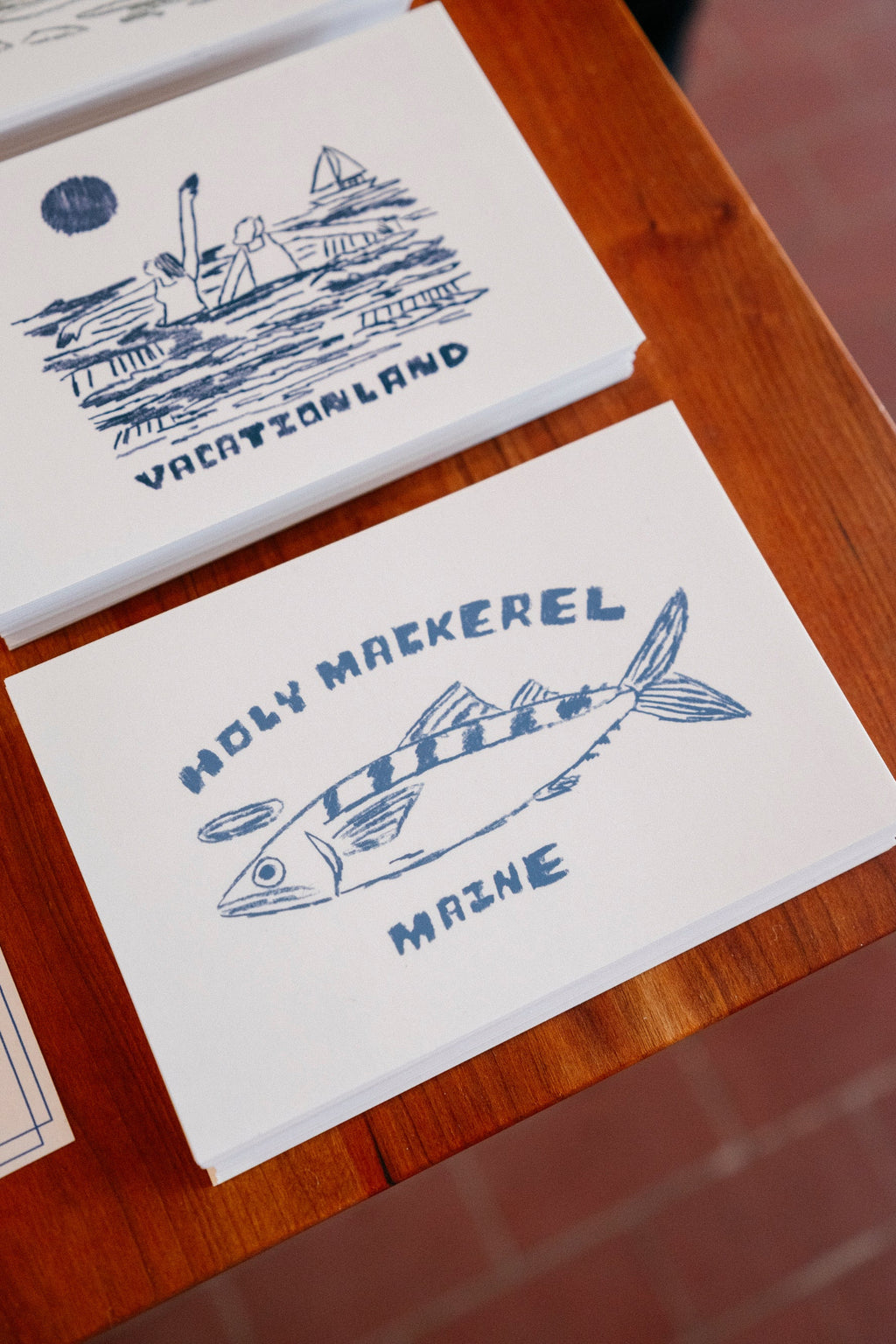 Holy Mackerel Postcard