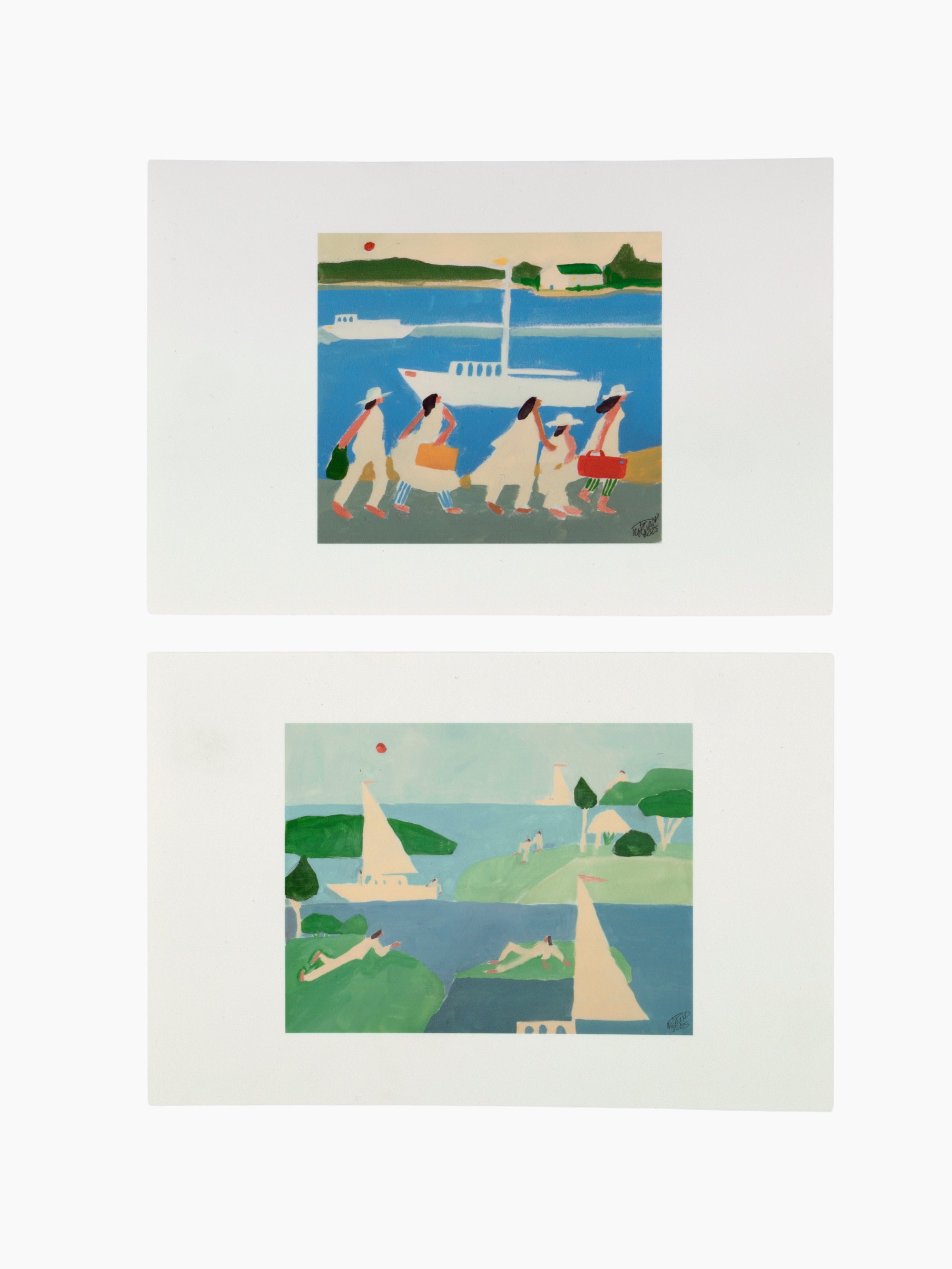 Paintings Postcard Set