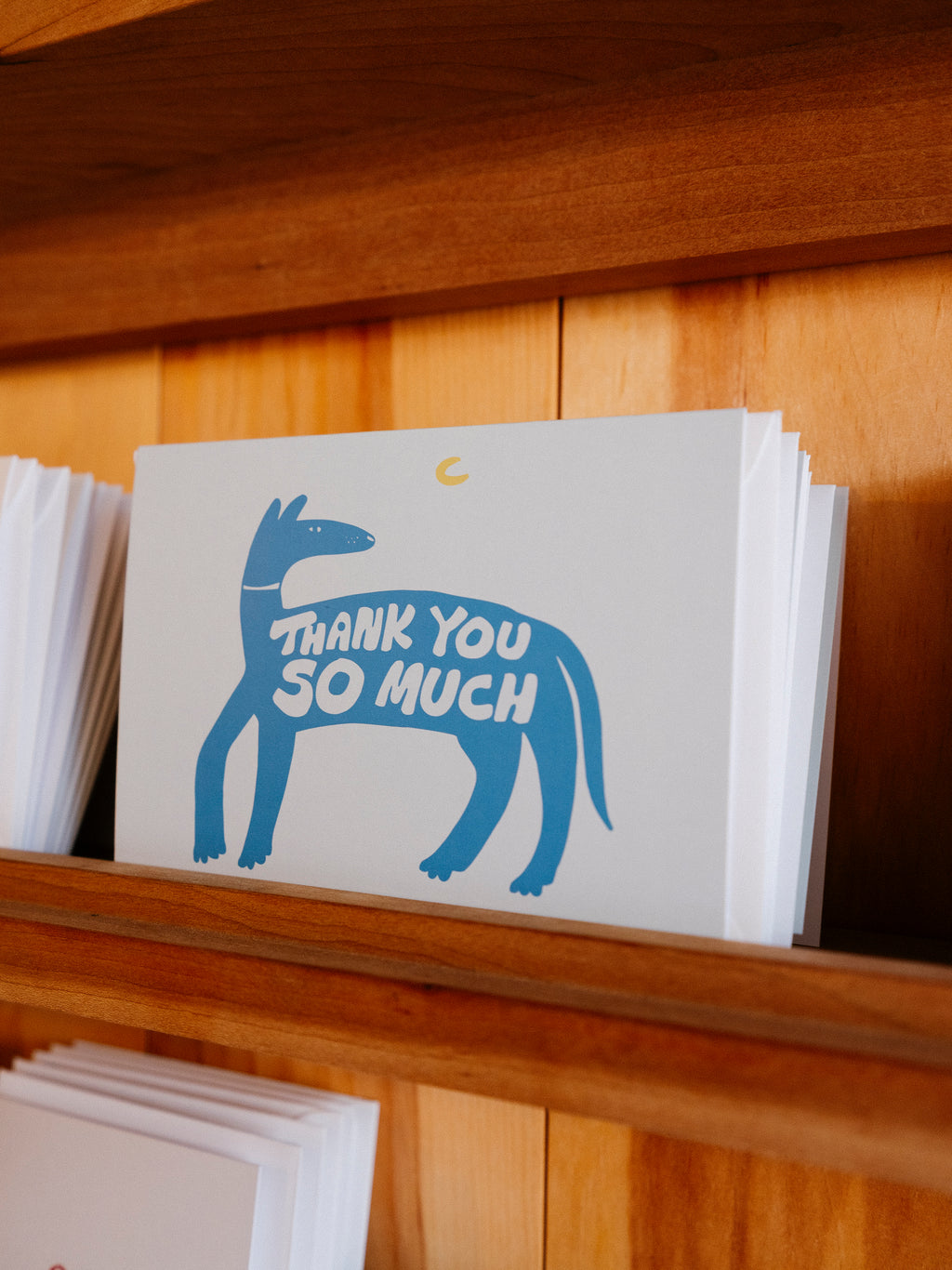 Thank You So Much Dog Card