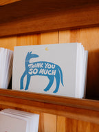 Thank You So Much Dog Card
