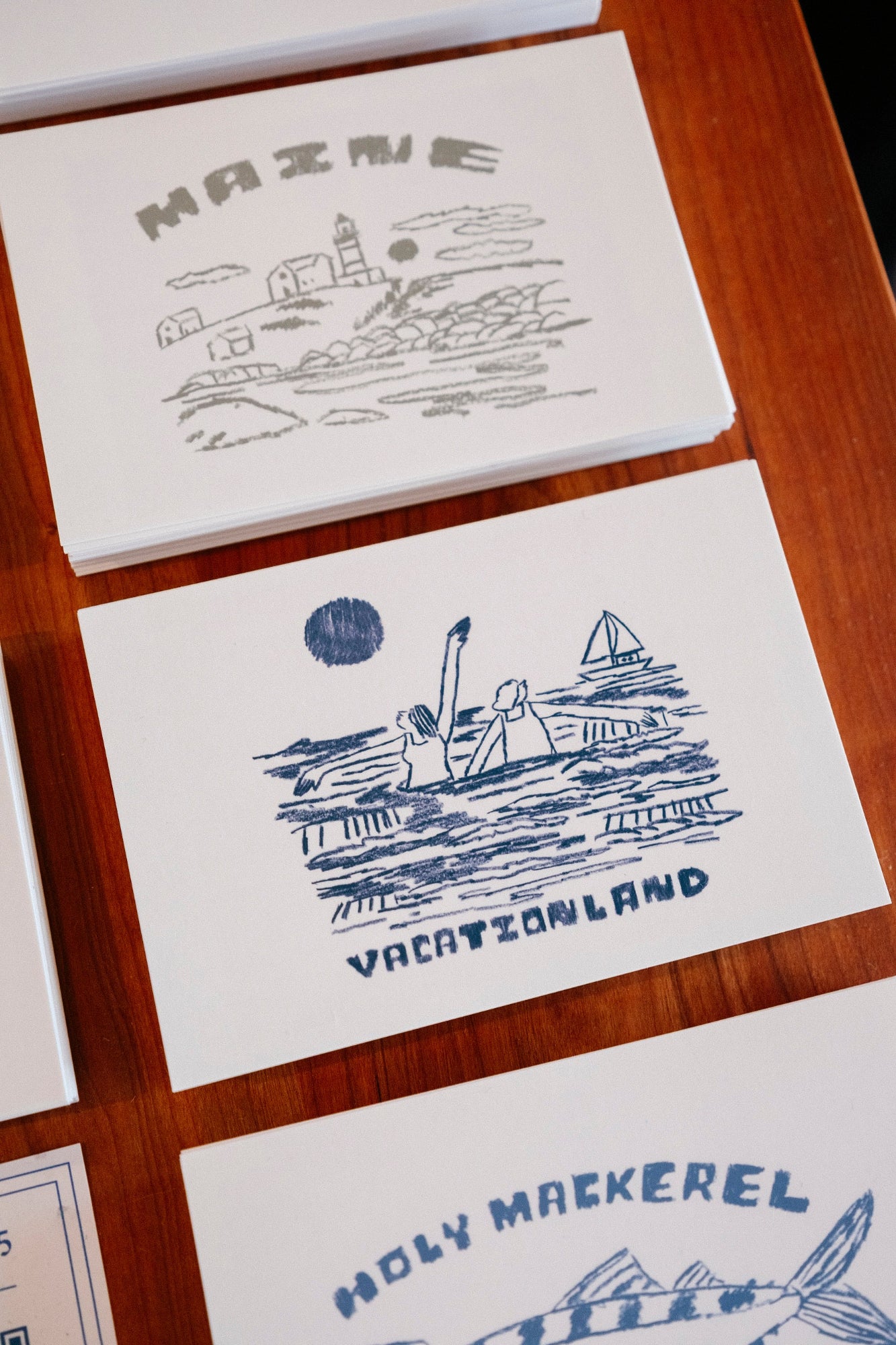 Vacationland Postcard
