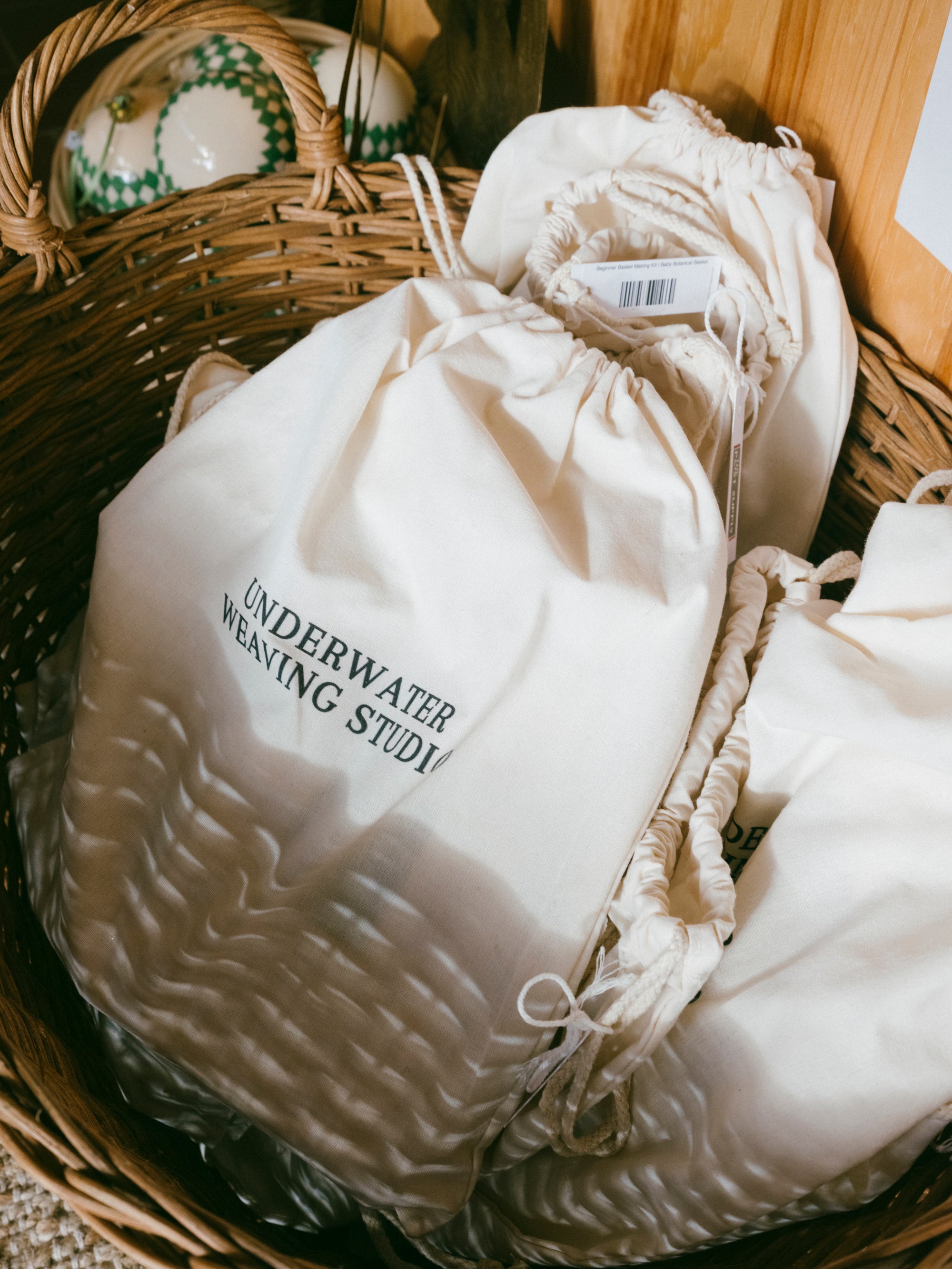 Beginner Basket Making Kit | Baby Botanical Basket