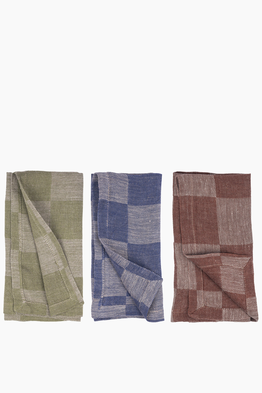Italian Linen Check Napkin