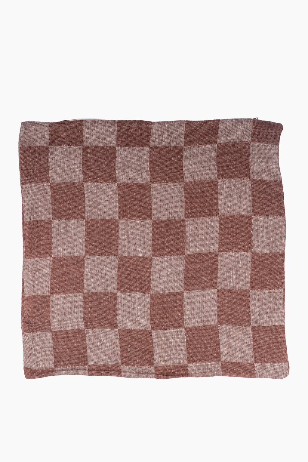 Italian Linen Check Pillowcase
