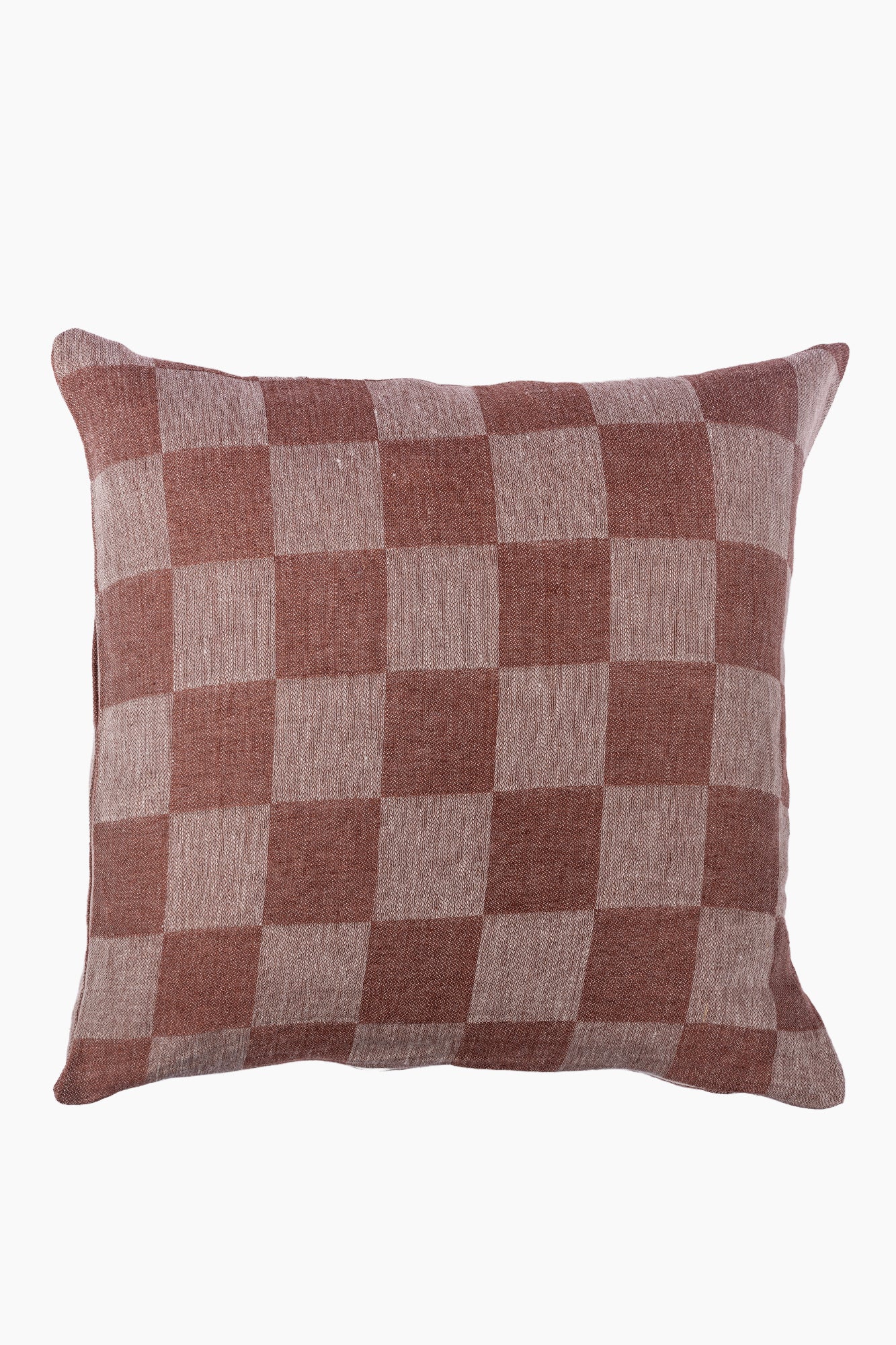 Italian Linen Check Pillowcase