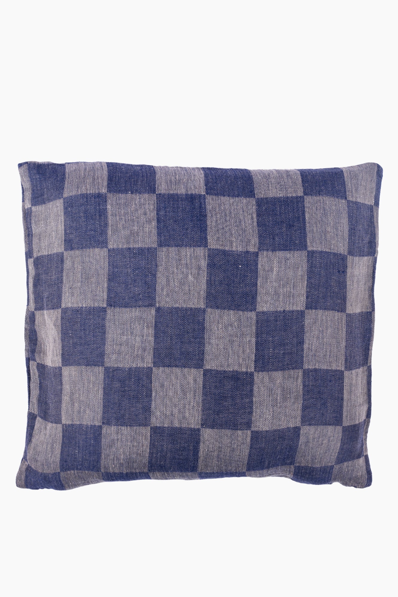 Italian Linen Check Pillowcase