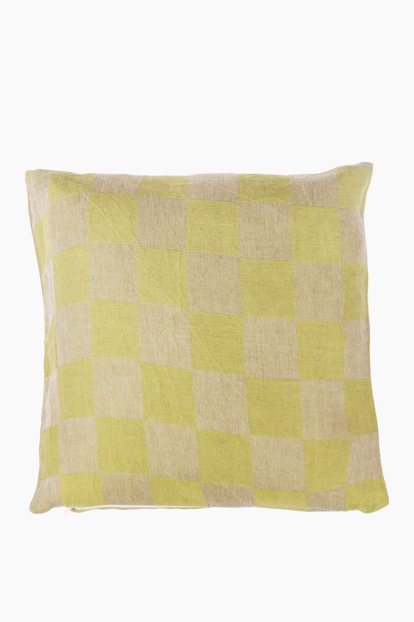 Italian Linen Check Pillowcase