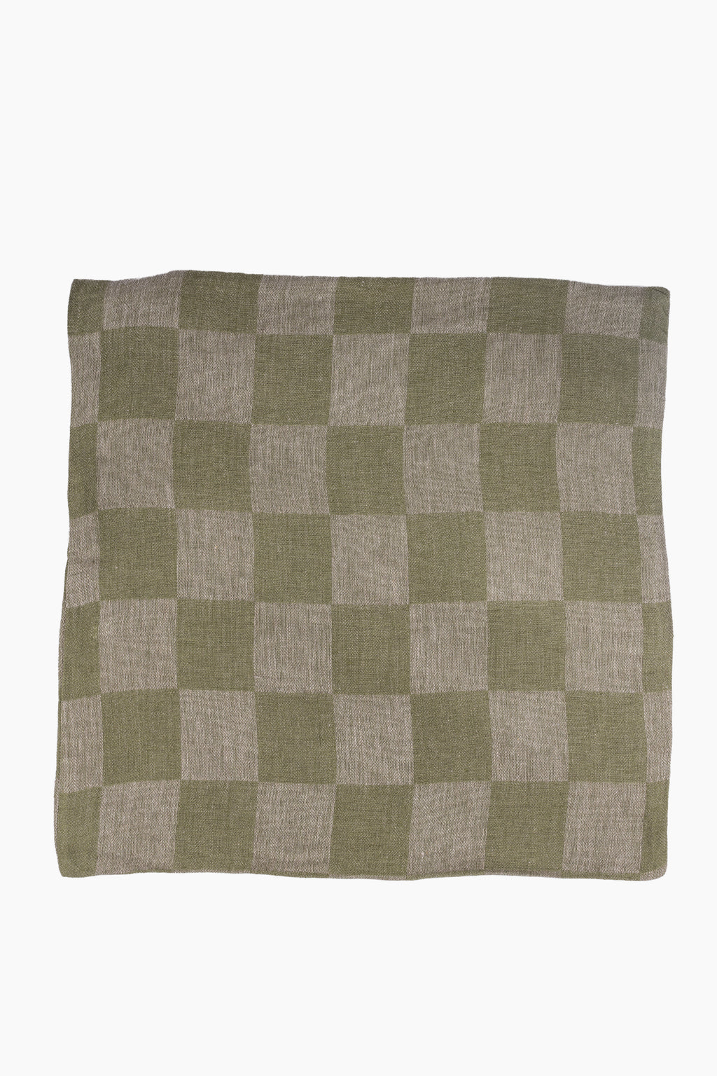 Italian Linen Check Pillowcase