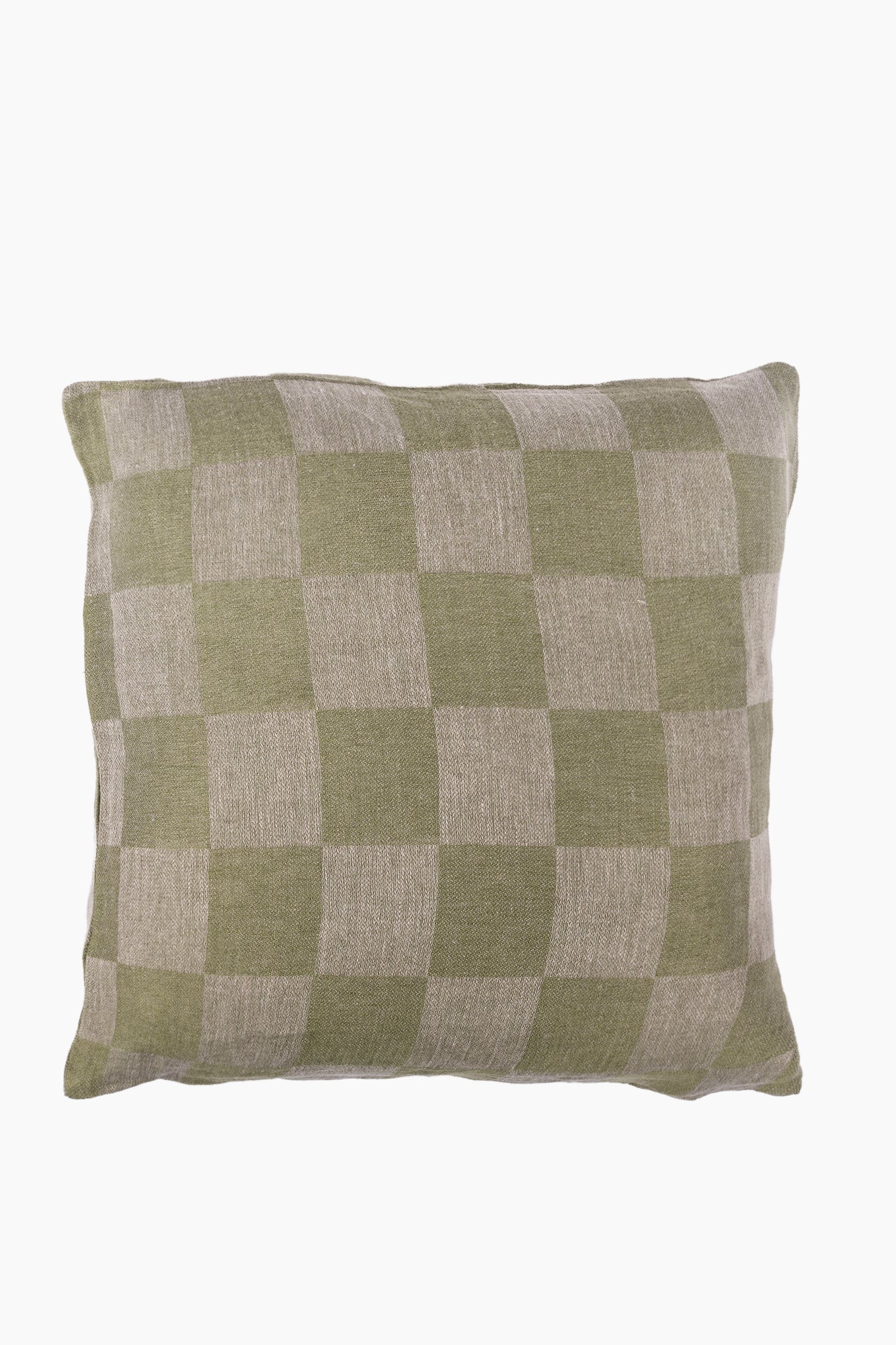 Italian Linen Check Pillowcase
