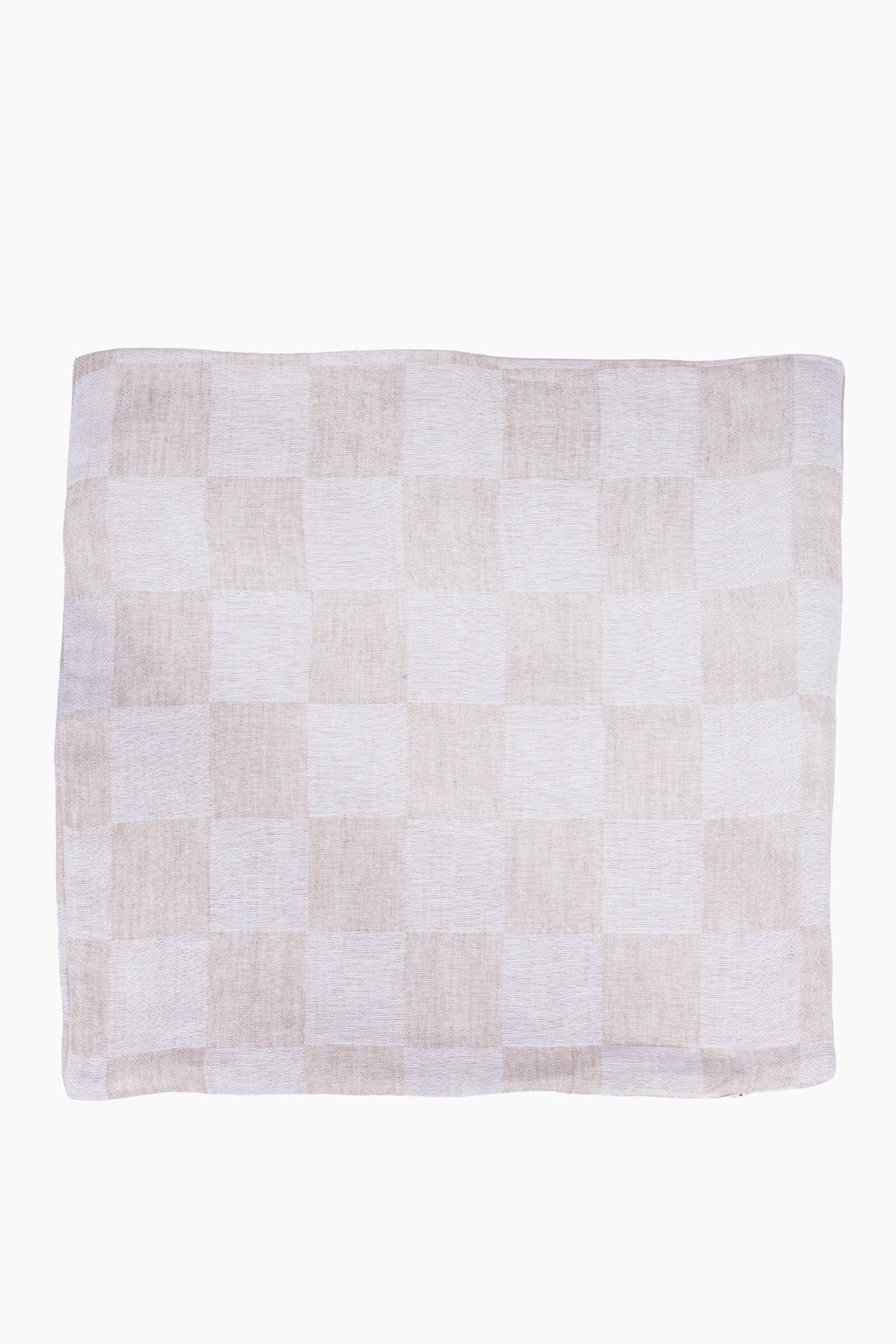 Italian Linen Check Pillowcase