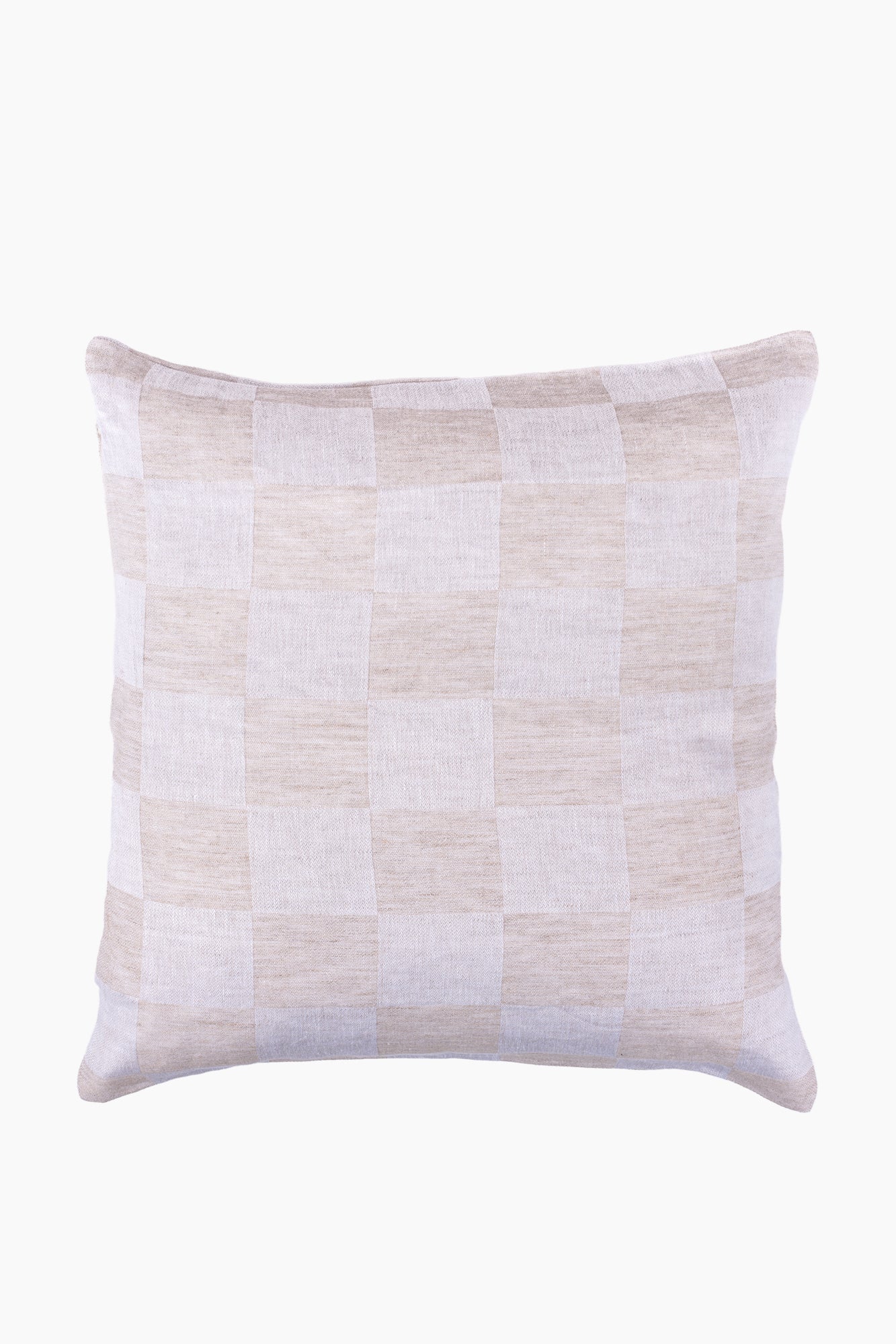 Italian Linen Check Pillowcase