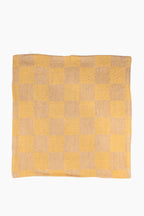 Italian Linen Check Pillowcase