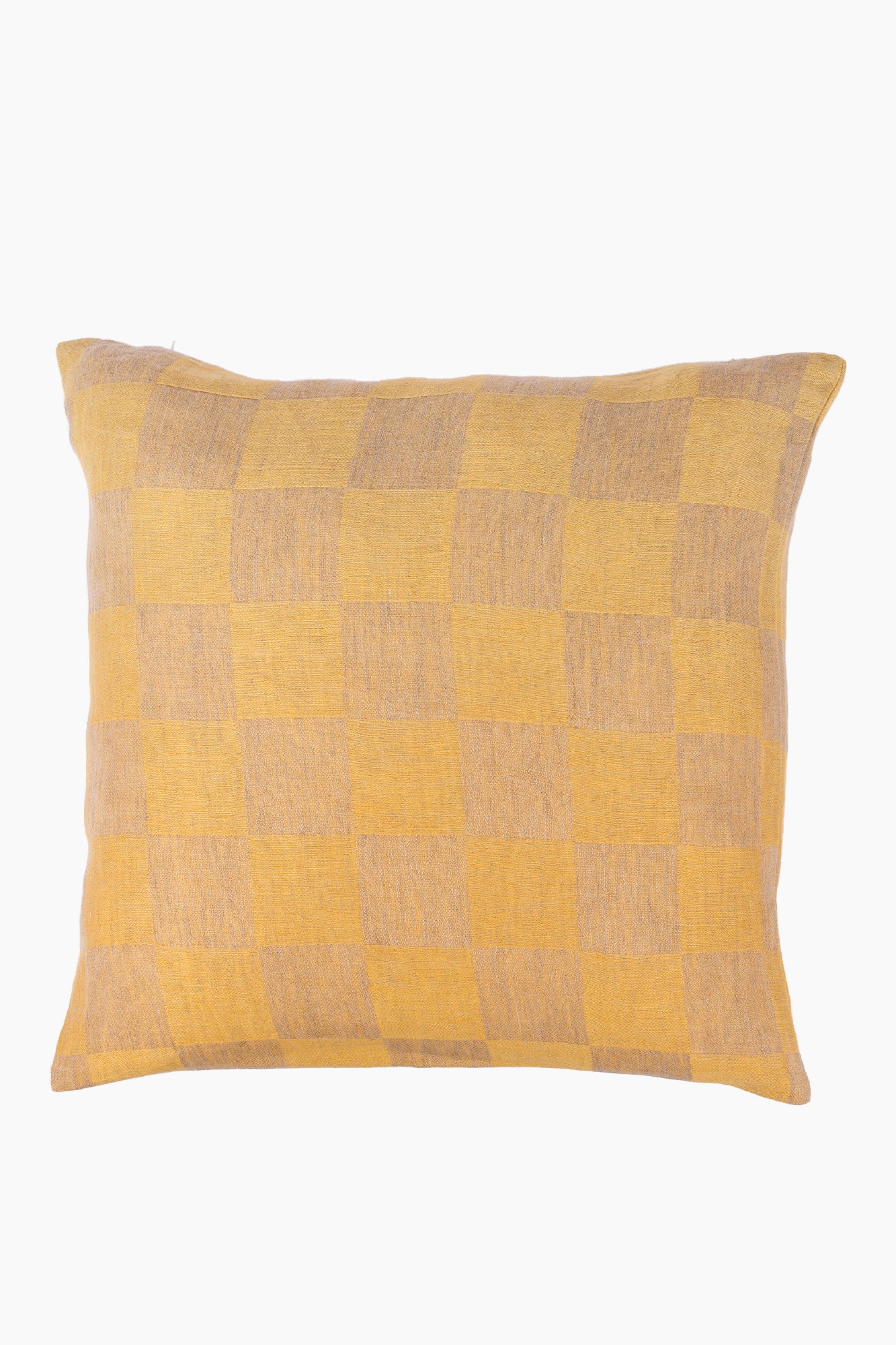 Italian Linen Check Pillowcase