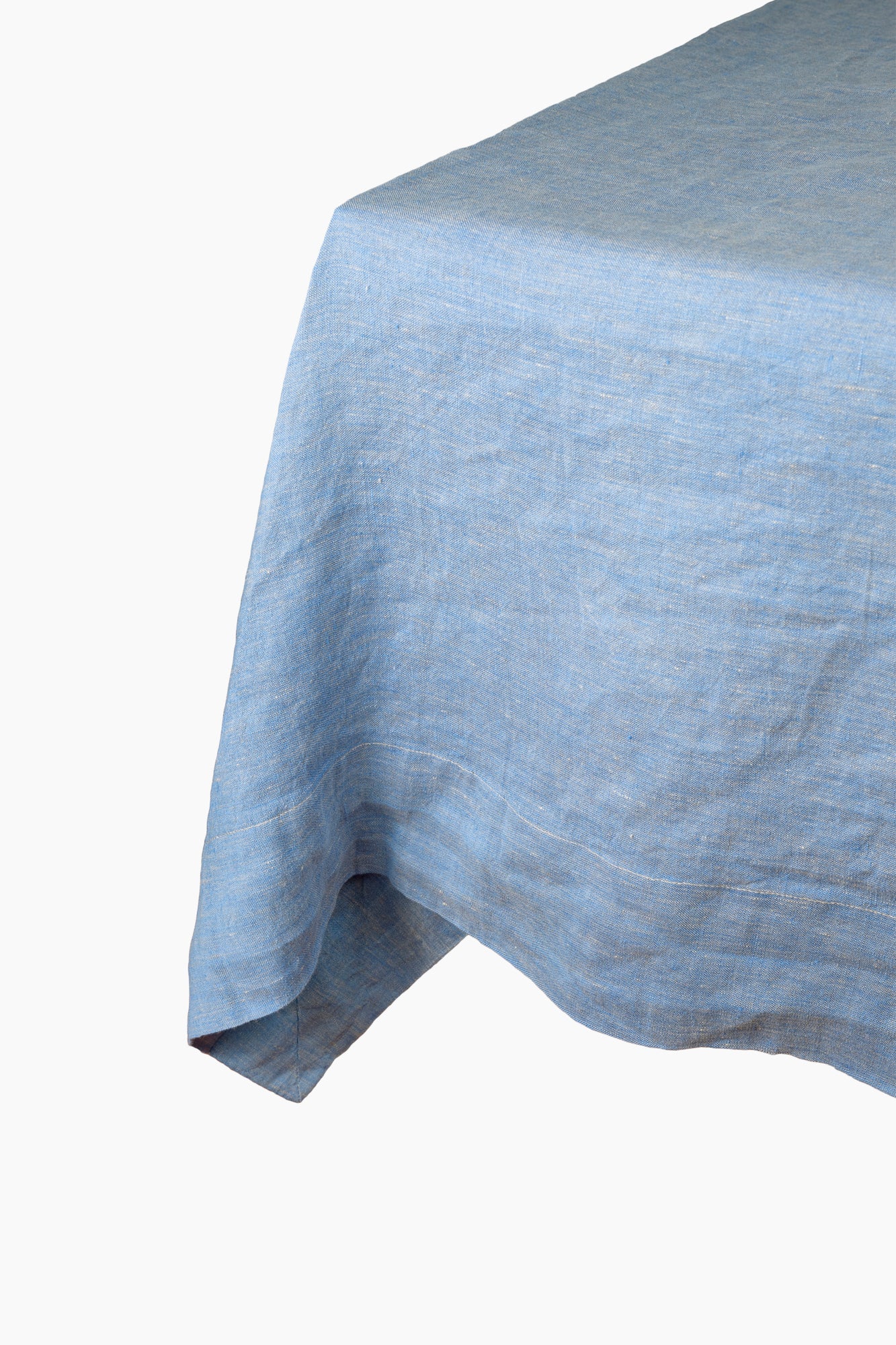Italian Linen Tablecloth | Blue