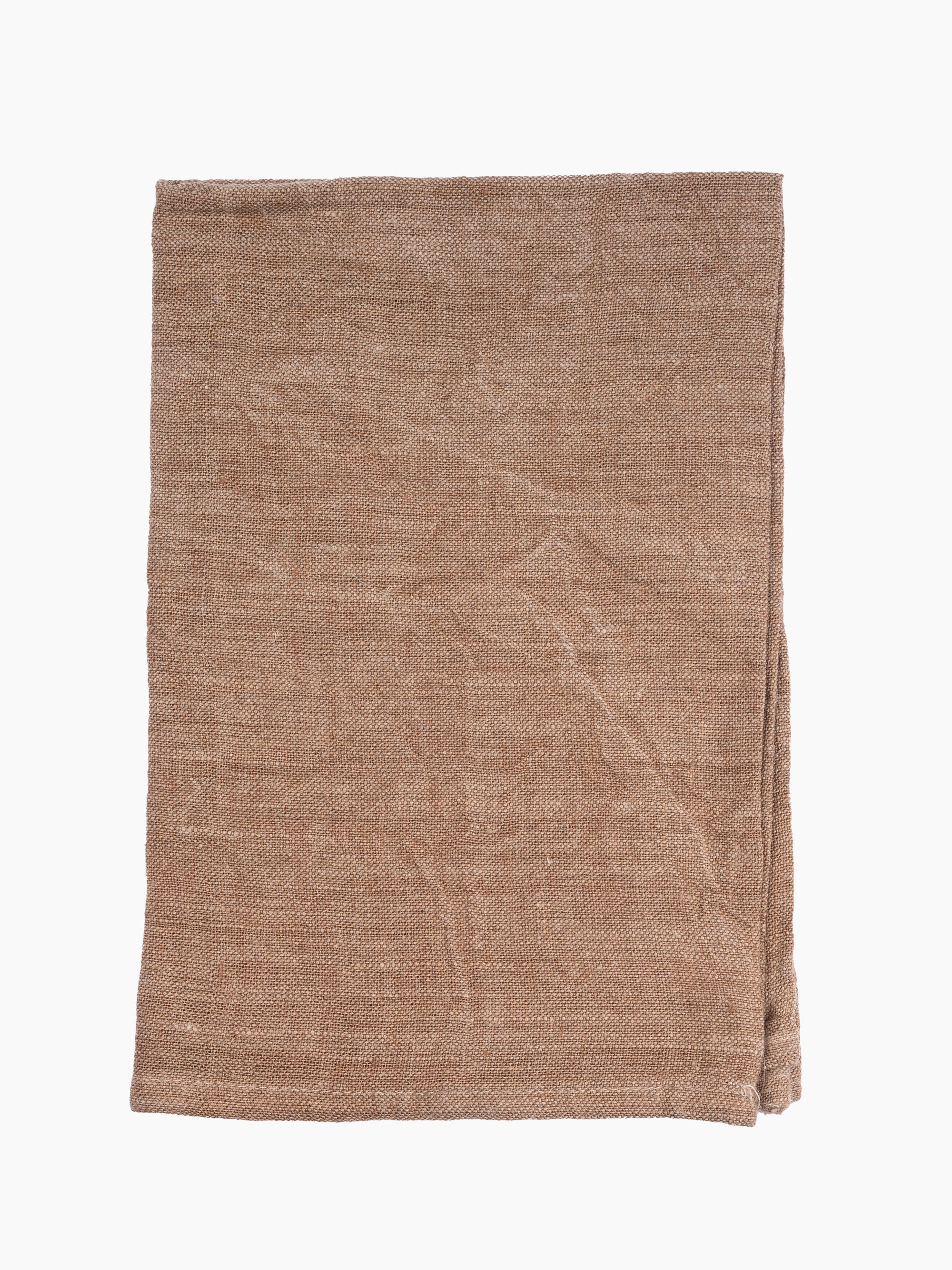 Italian Linen Tea Towel | Brown
