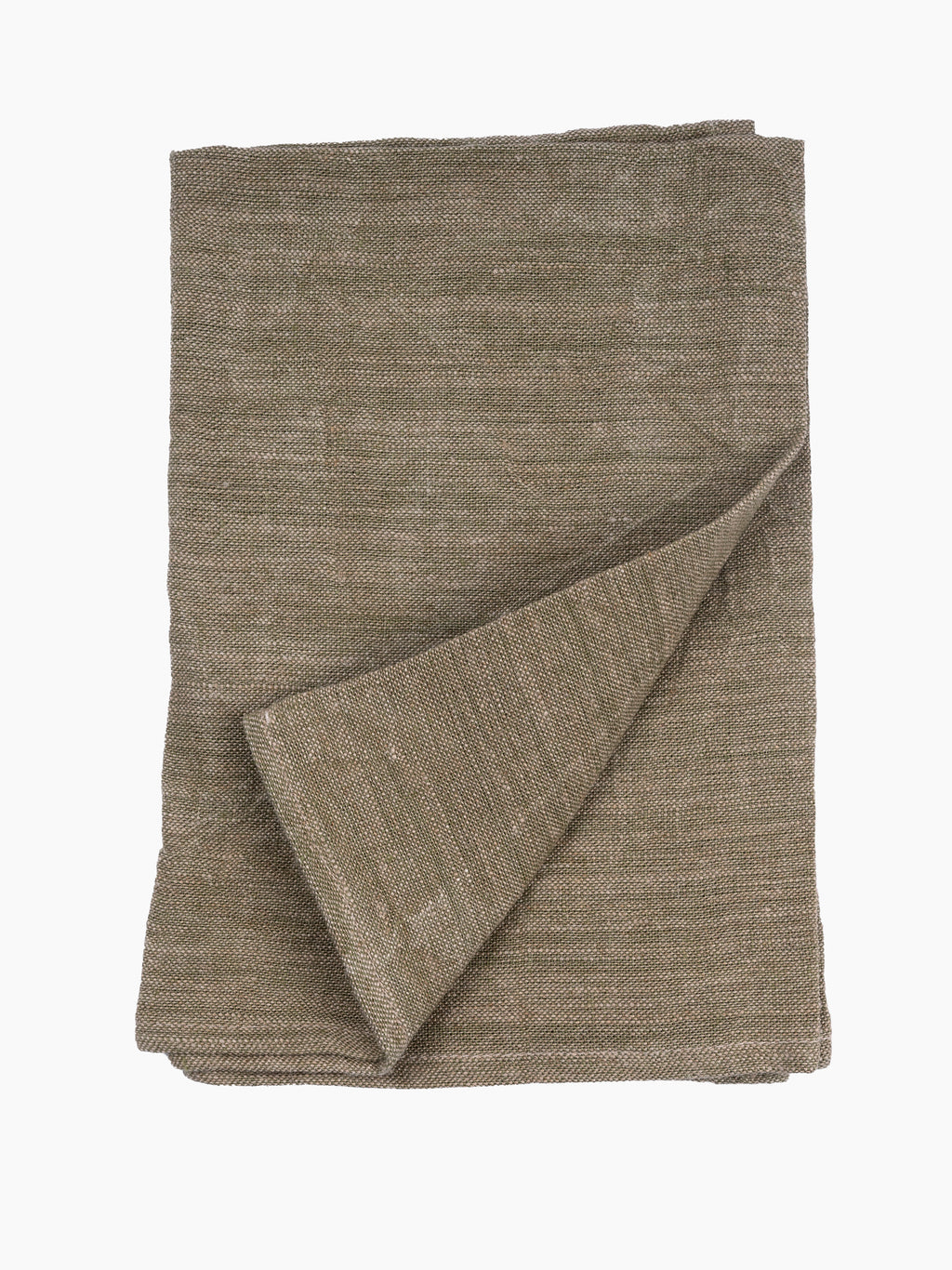 Italian Linen Tea Towel | Olive