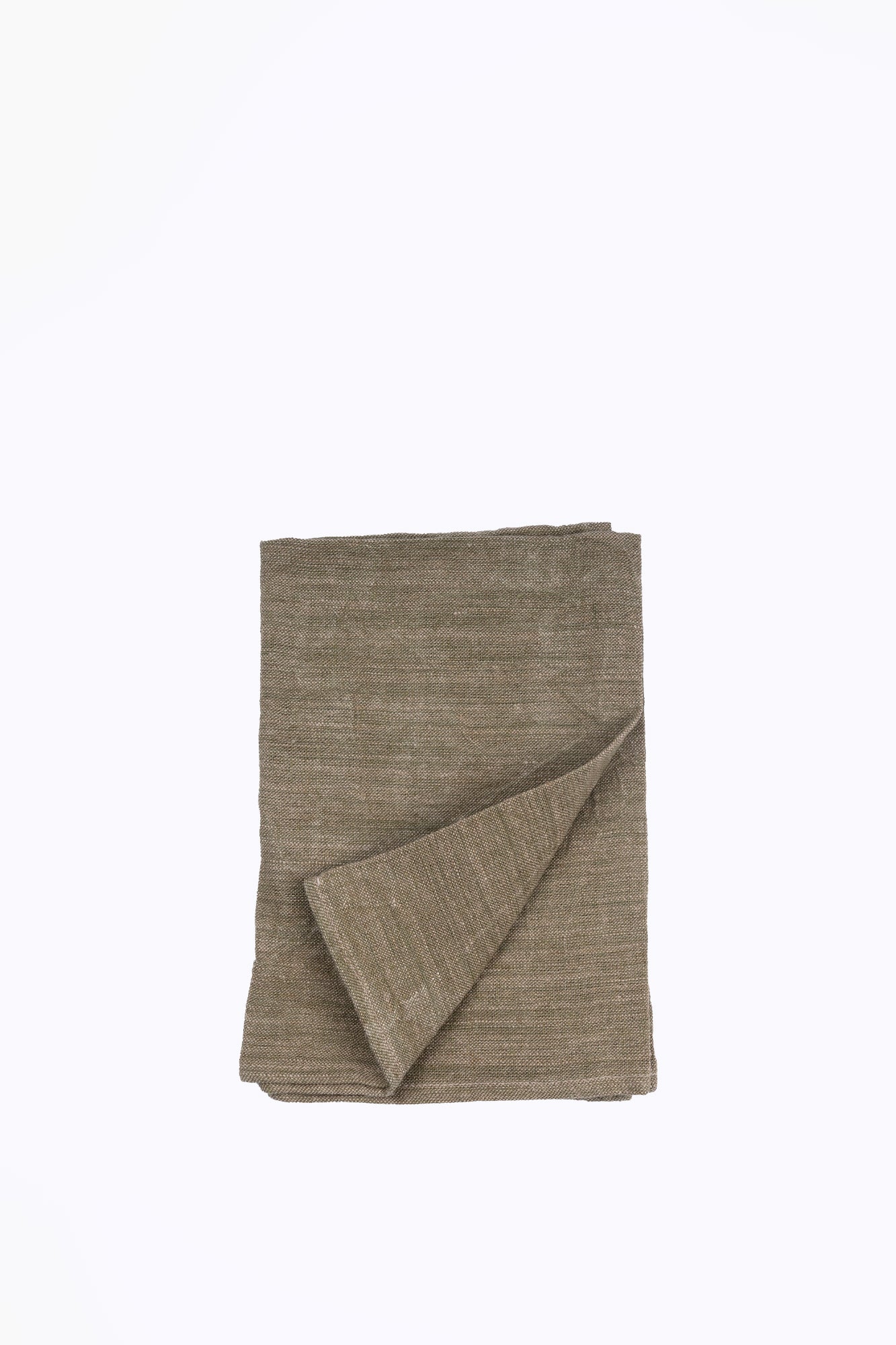 Italian Linen Tea Towel | Olive