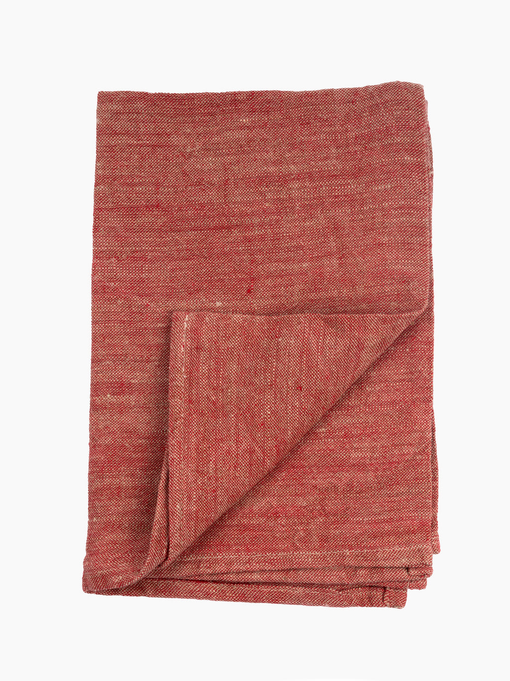 Italian Linen Tea Towel | Tomato